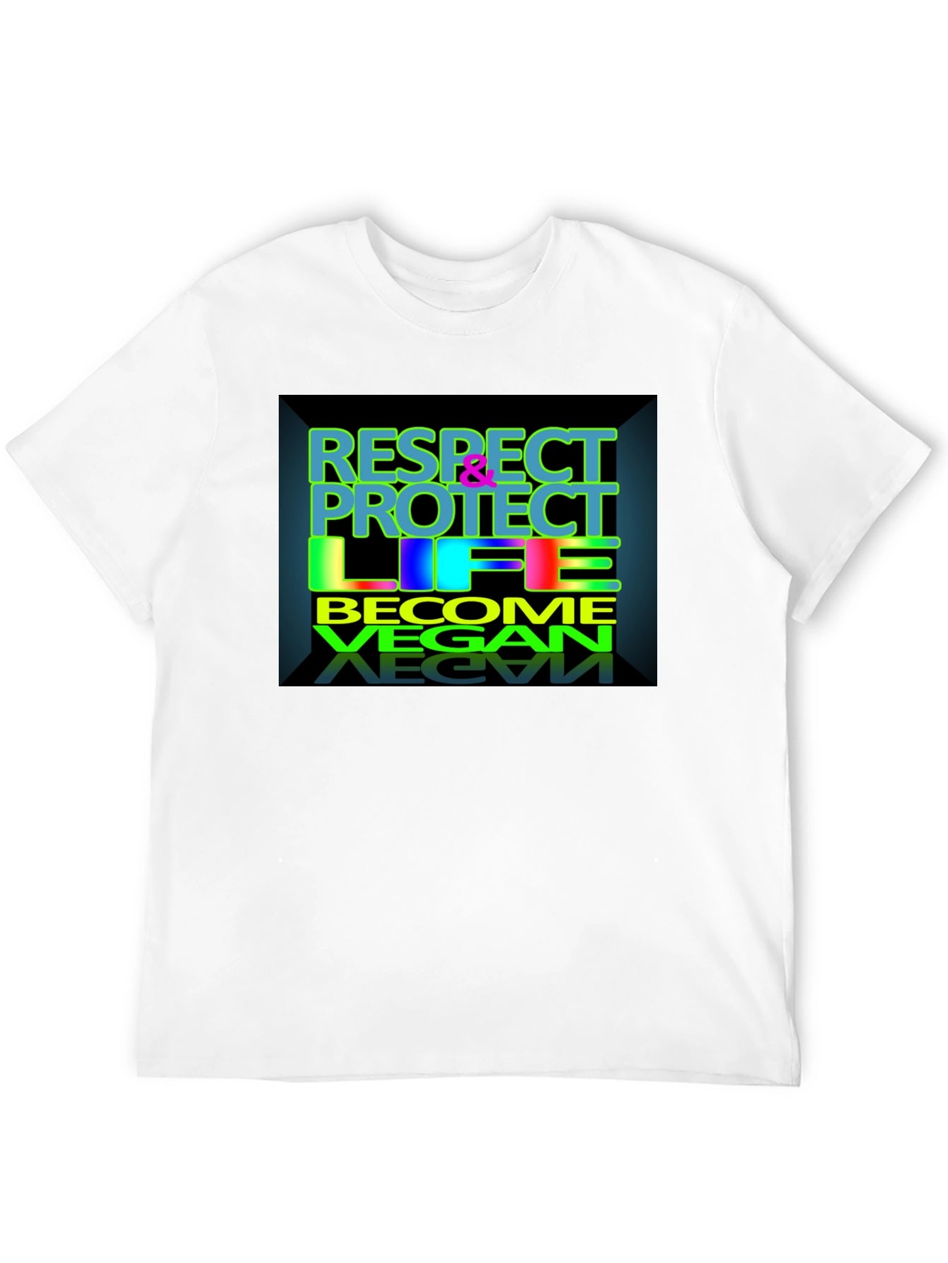 Respect Protect Life Vegan T-Shirt