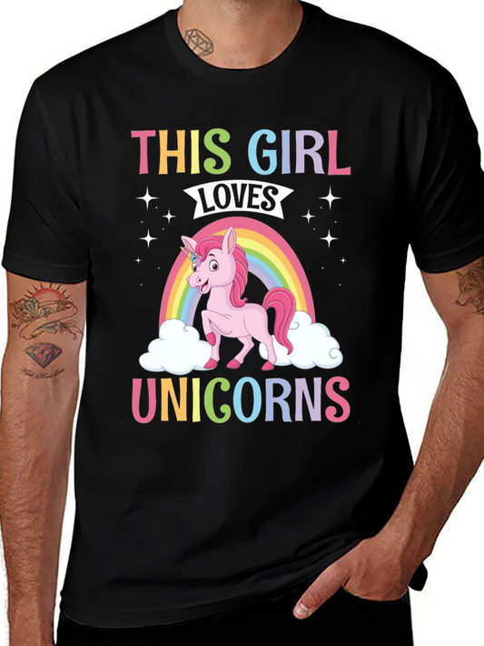 This Girl Loves Unicorns T-Shirt