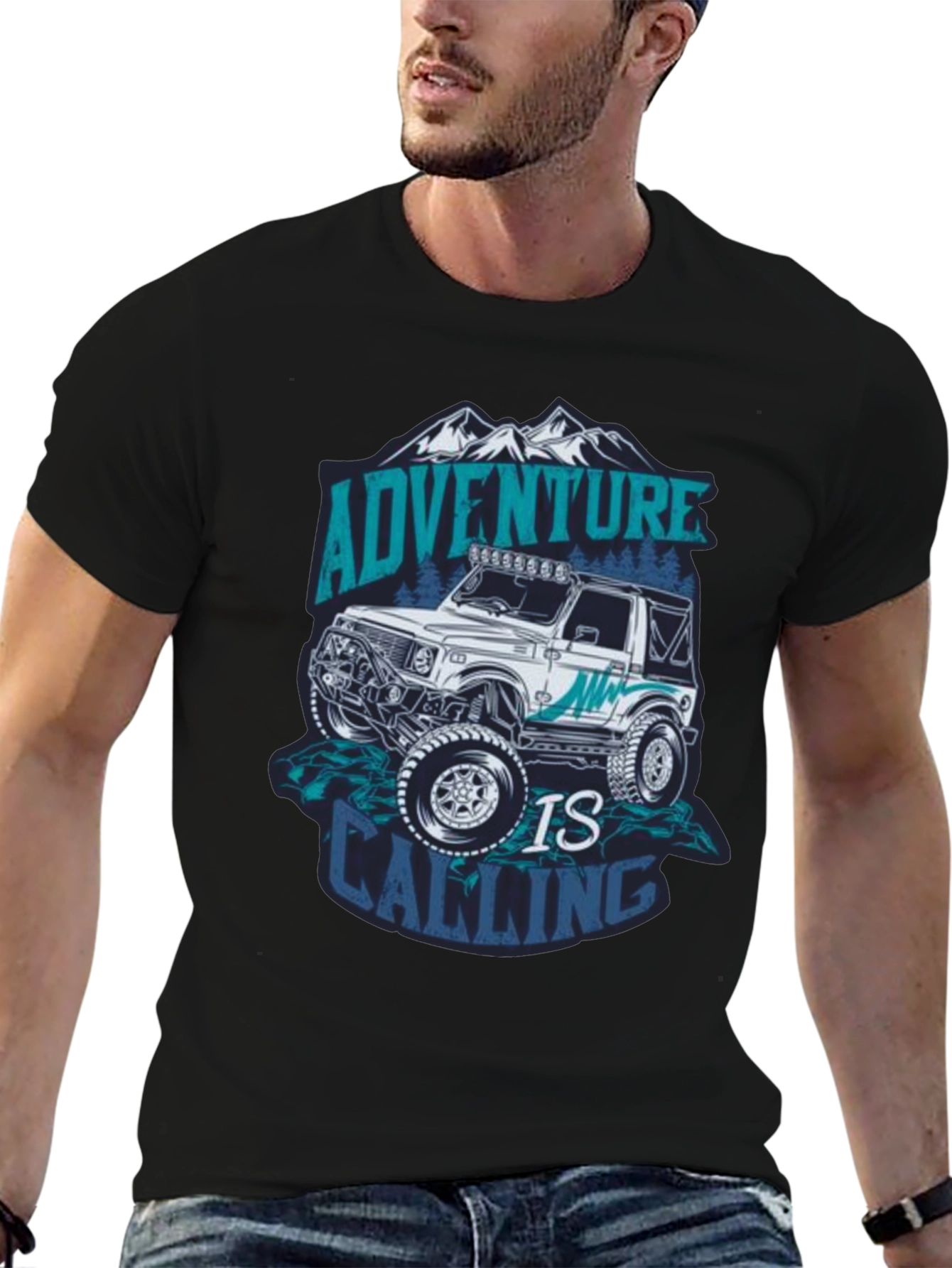 Adventure Calling T-Shirt - Off-Road 4x4 Design