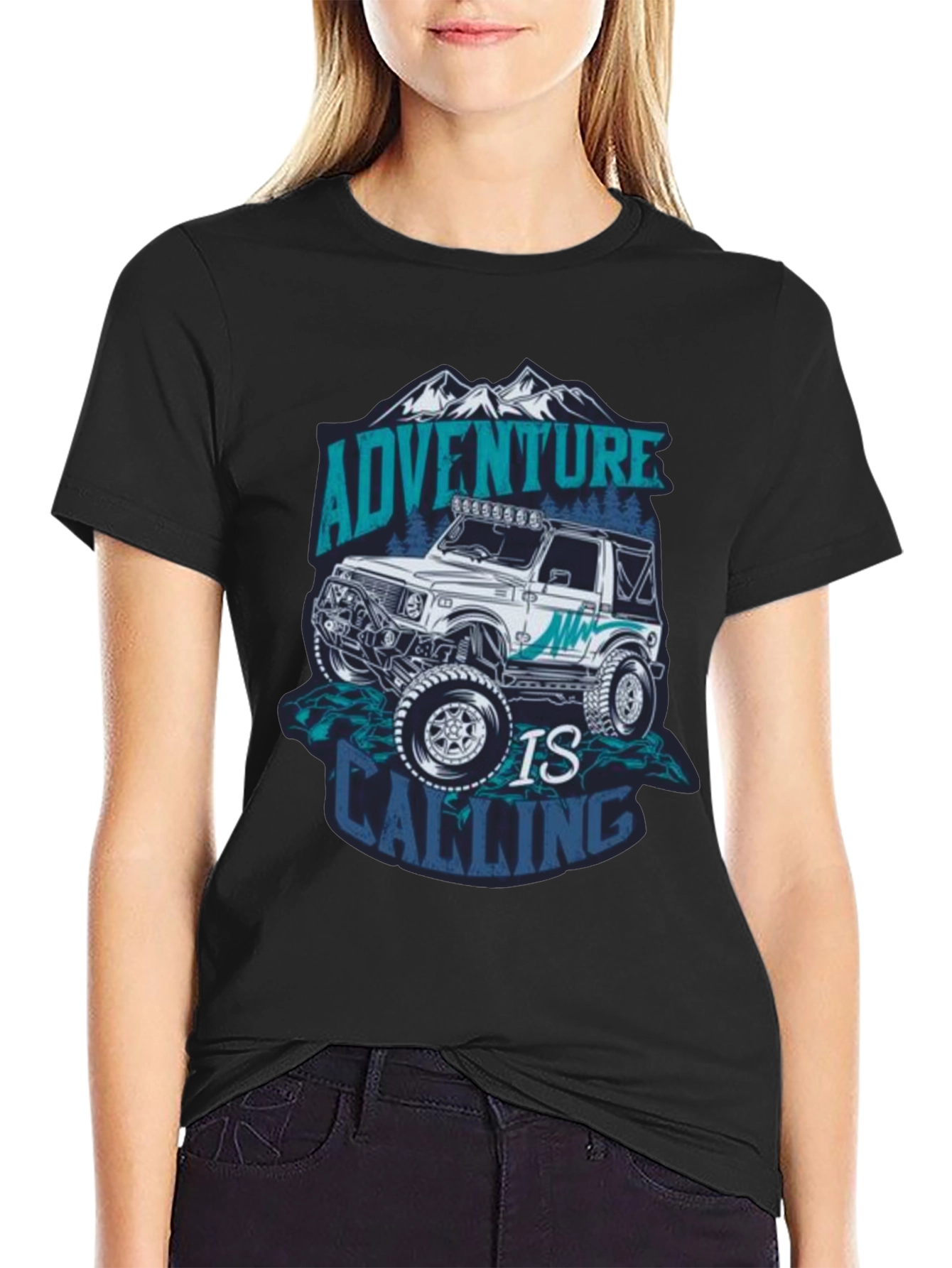 Adventure Calling T-Shirt - Off-Road 4x4 Design