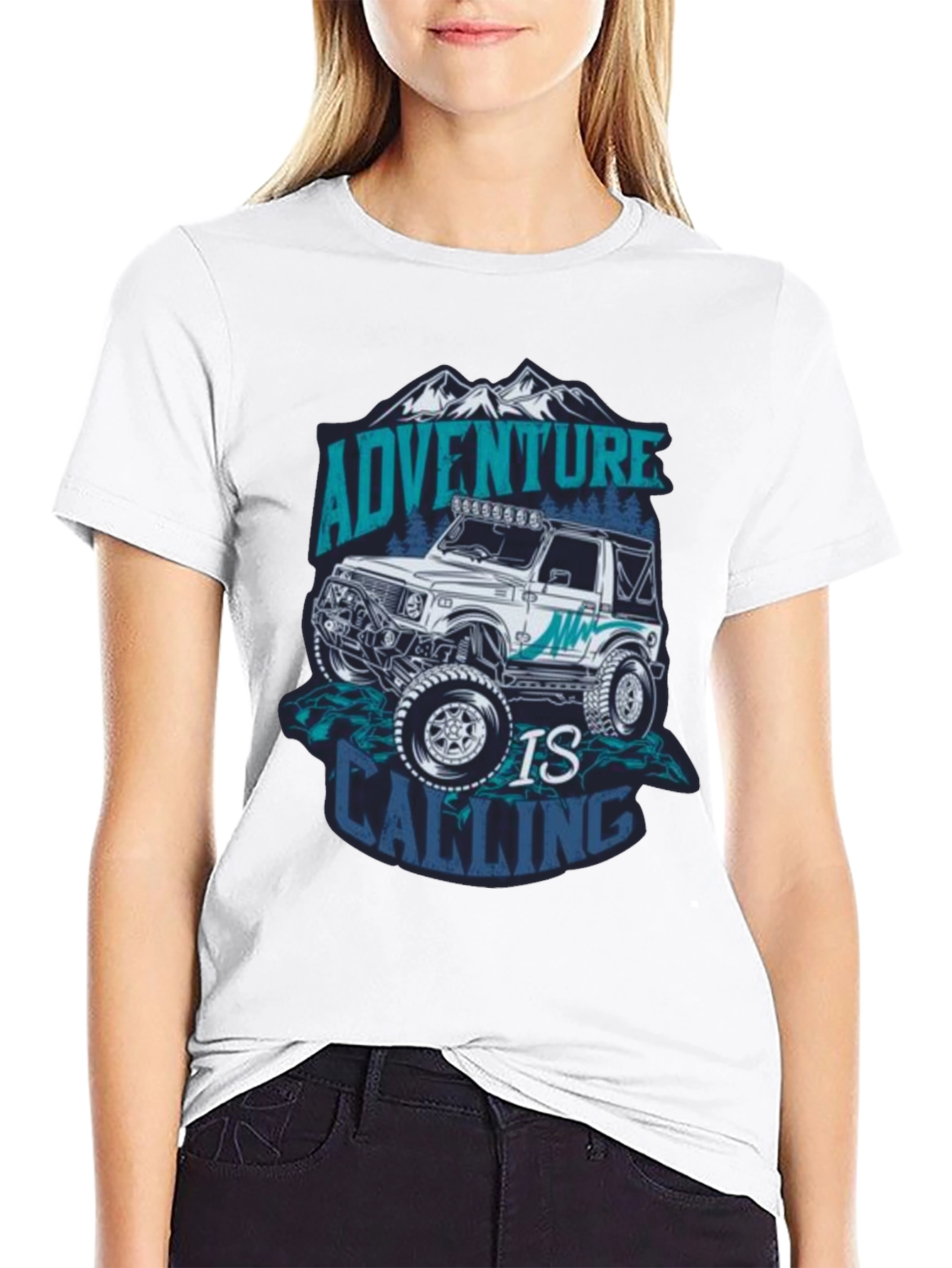 Adventure Calling T-Shirt - Off-Road 4x4 Design