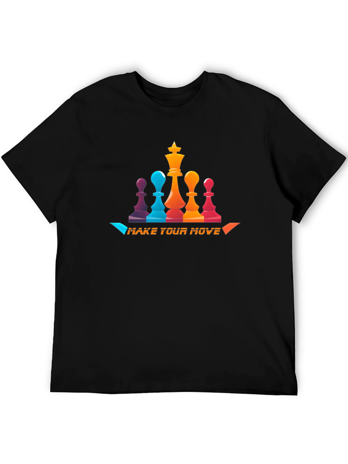 Make Your Move Chess Graphic T-Shirt
