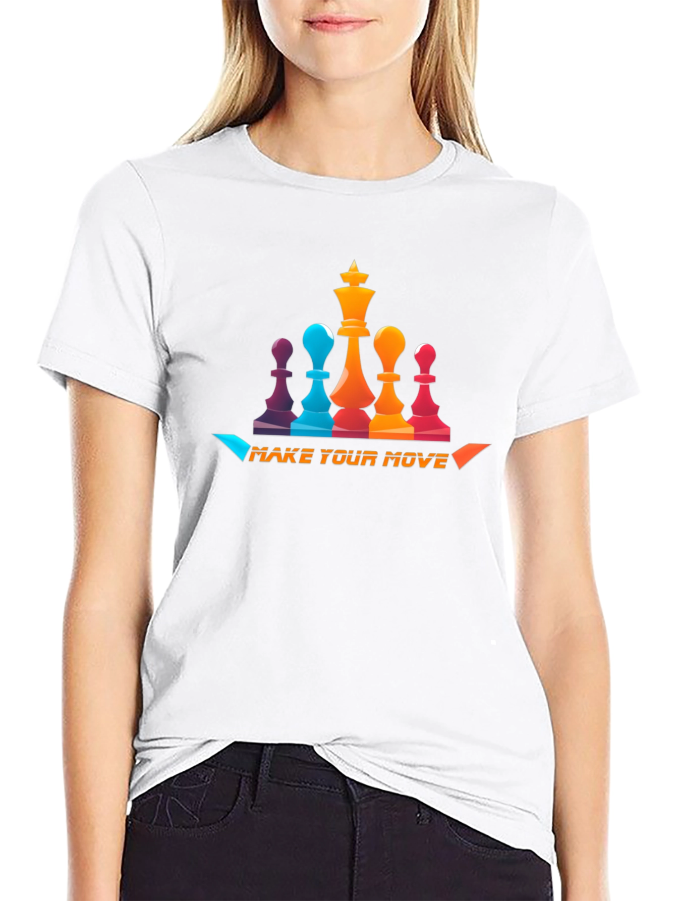 Make Your Move Chess Graphic T-Shirt