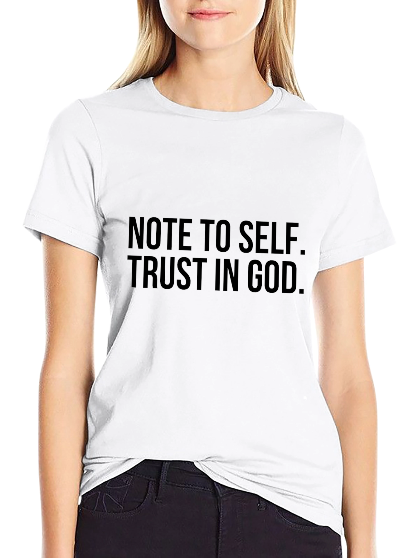 Trust in God Graphic Tee - Black