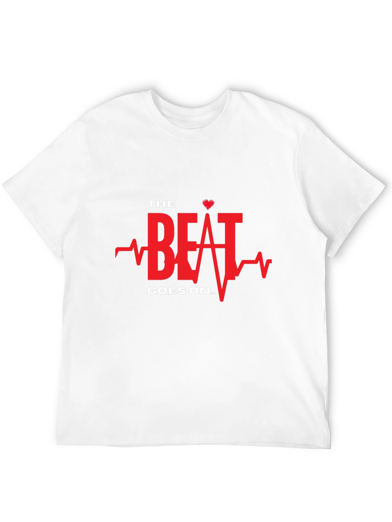 The Beat Goes On Black Graphic Tee