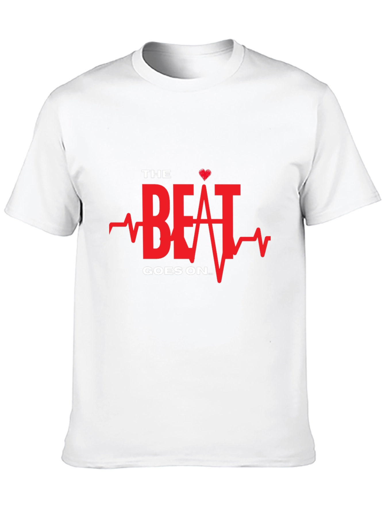 The Beat Goes On Black Graphic Tee
