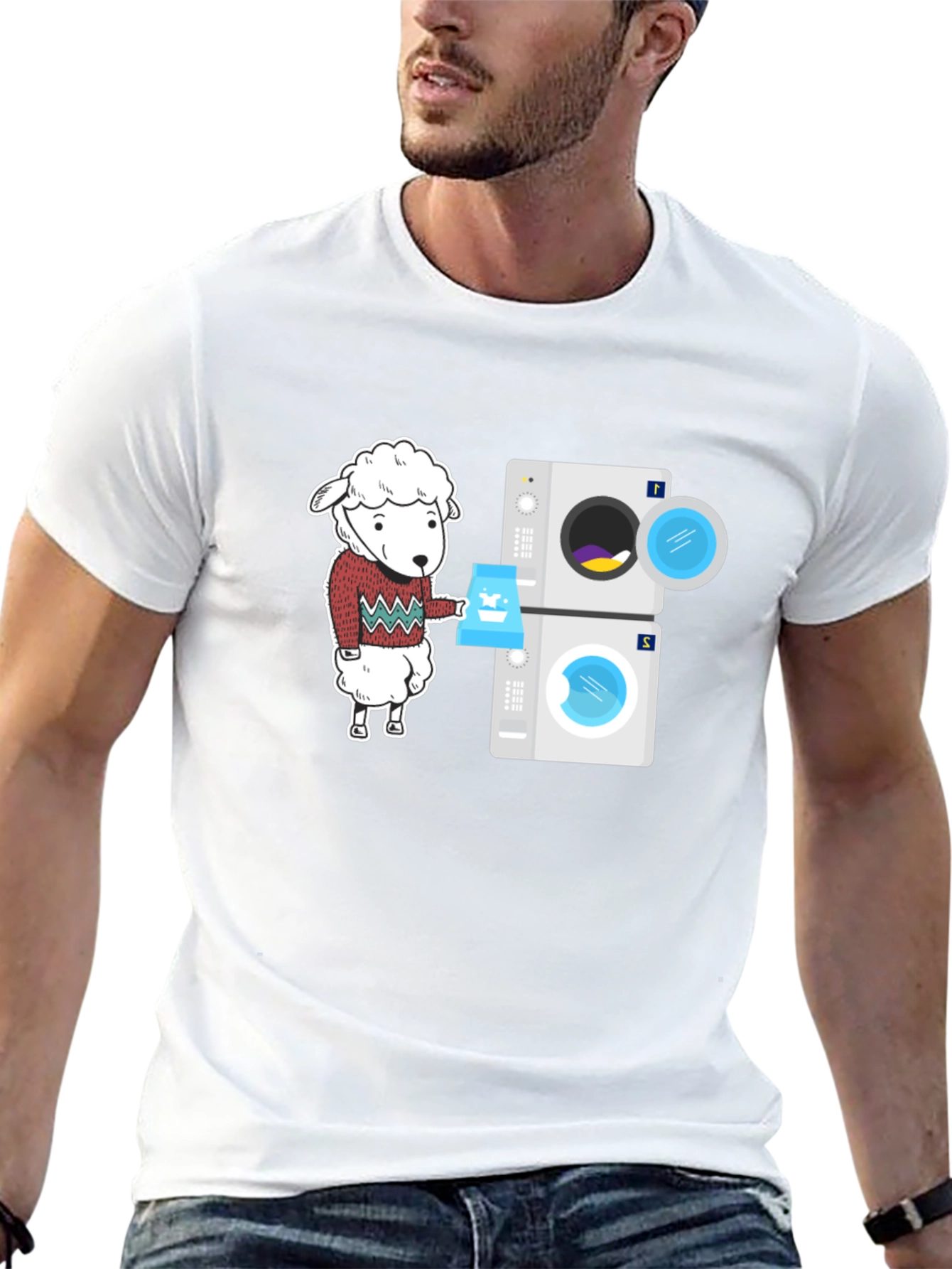 Laundry Sheep Graphic Tee