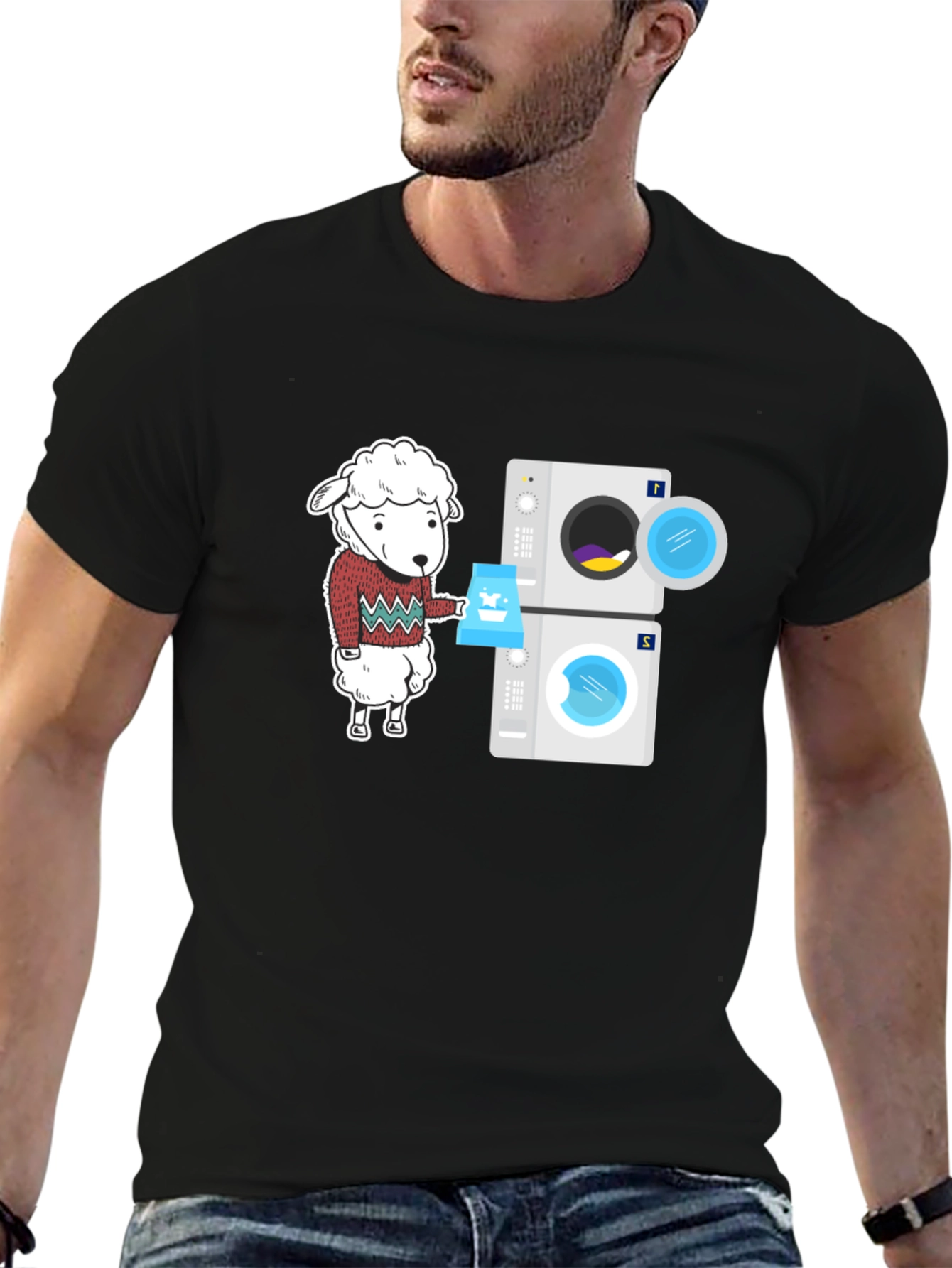 Laundry Sheep Graphic Tee