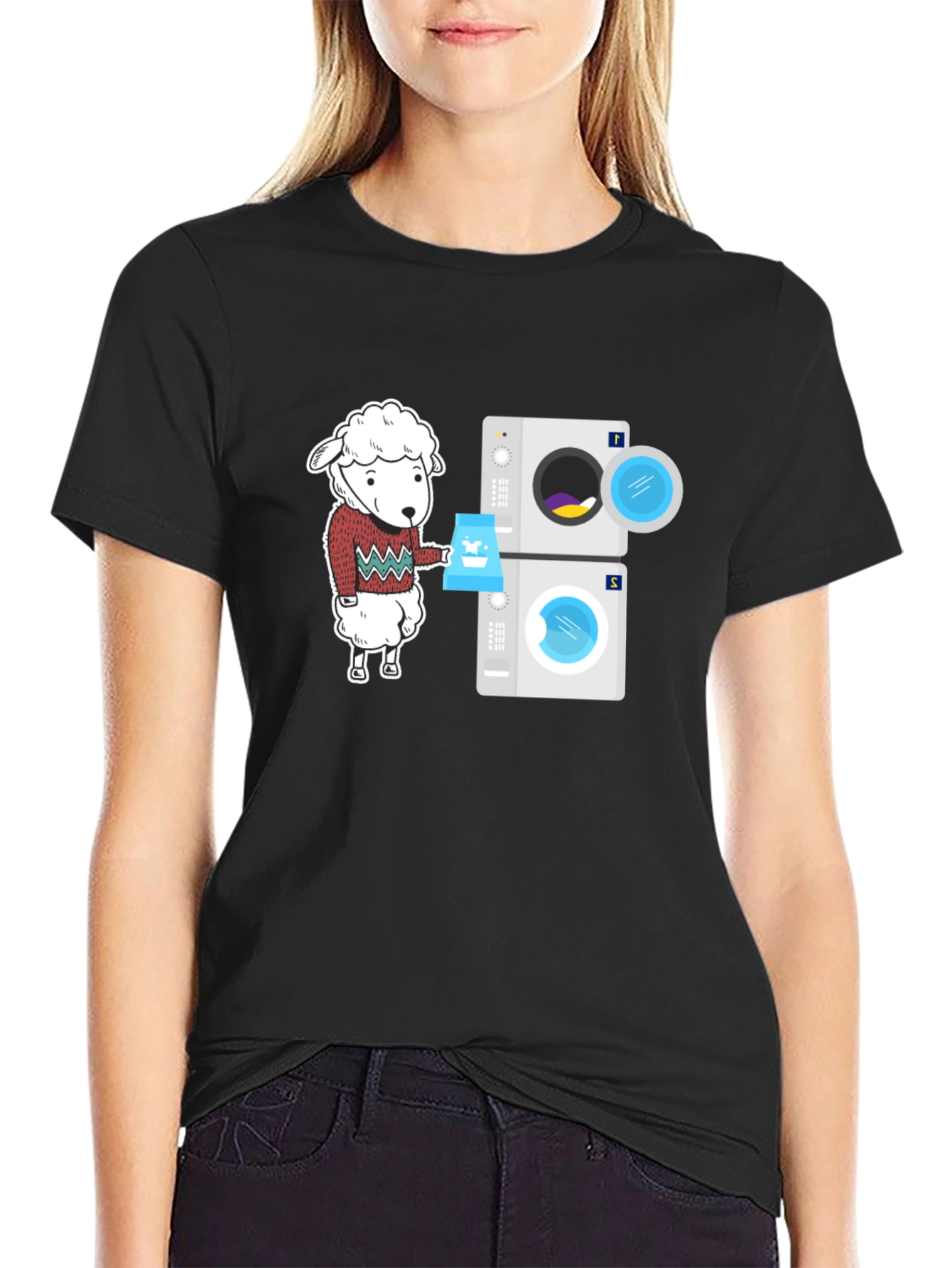 Laundry Sheep Graphic Tee
