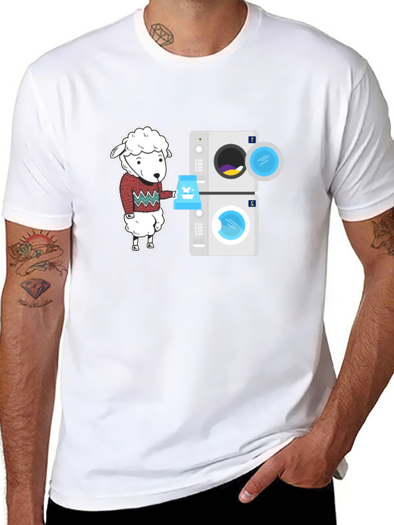 Laundry Sheep Graphic Tee