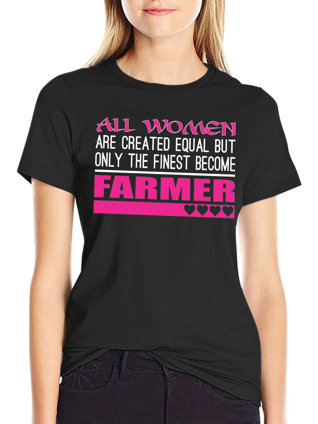 Finest Farmer Womens T-Shirt