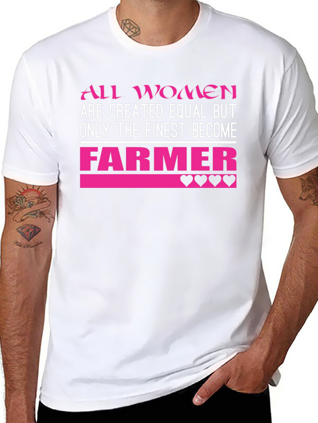 Finest Farmer Womens T-Shirt