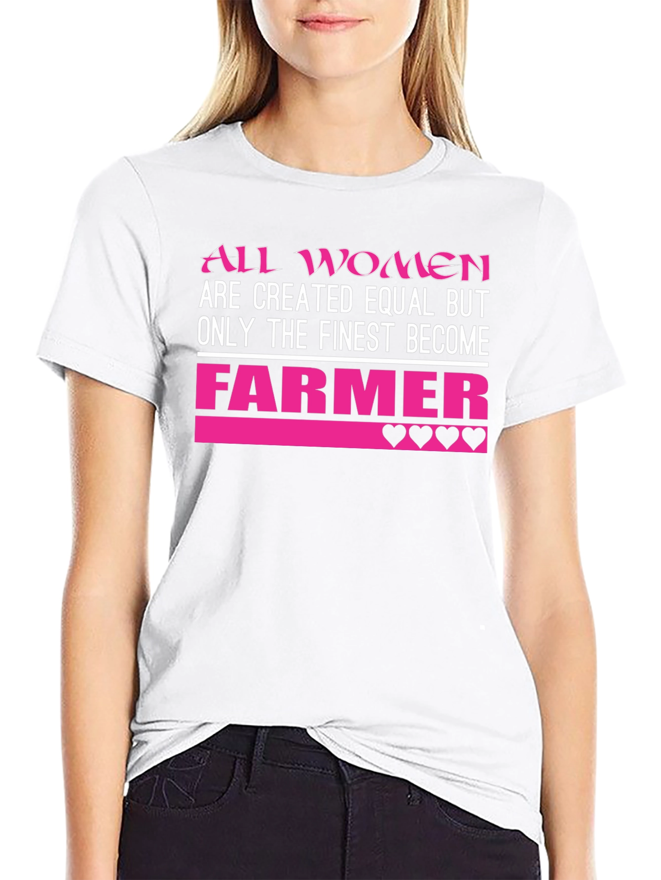 Finest Farmer Womens T-Shirt