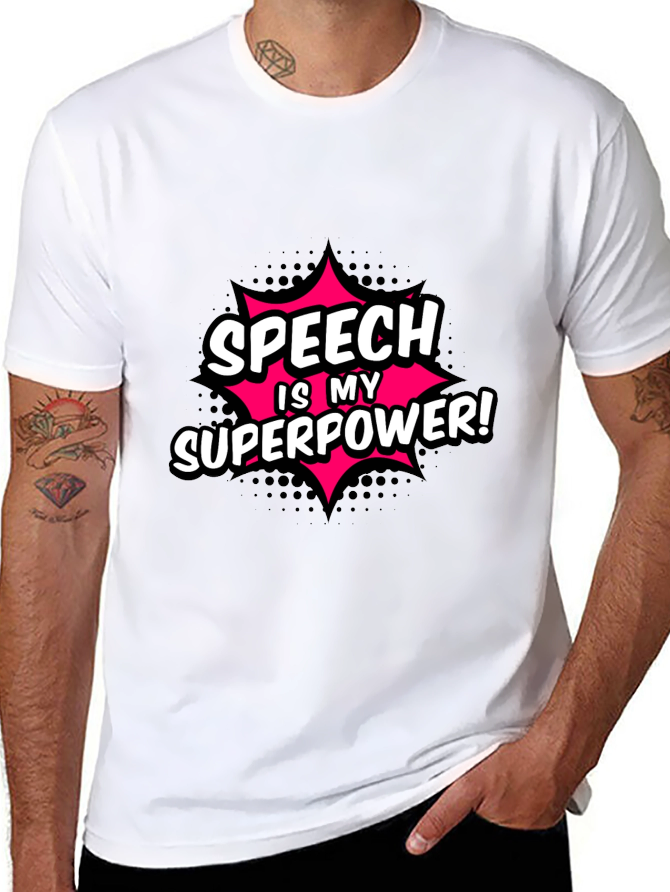Speech is My Superpower T-Shirt