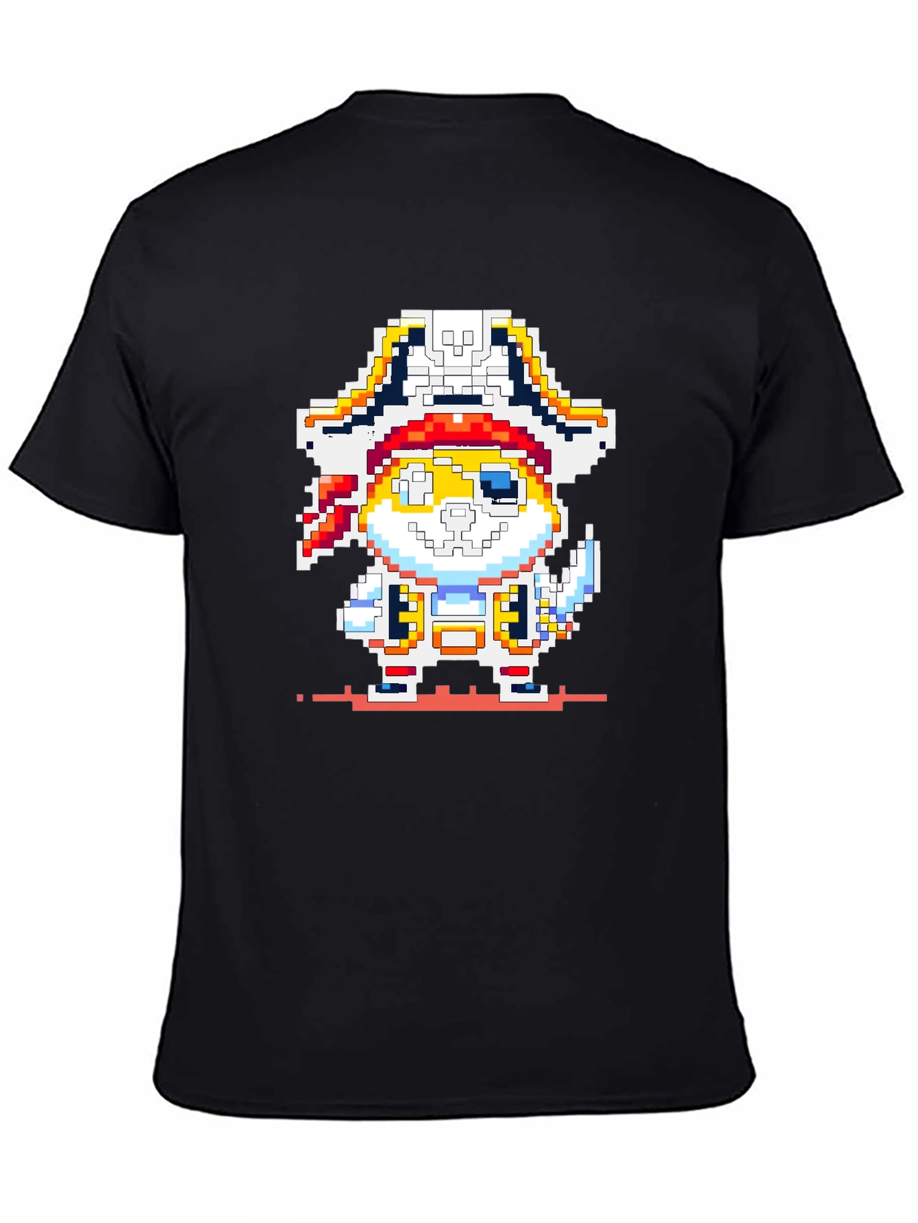 Pixel Pirate Hamster T-Shirt - Retro Gaming Style