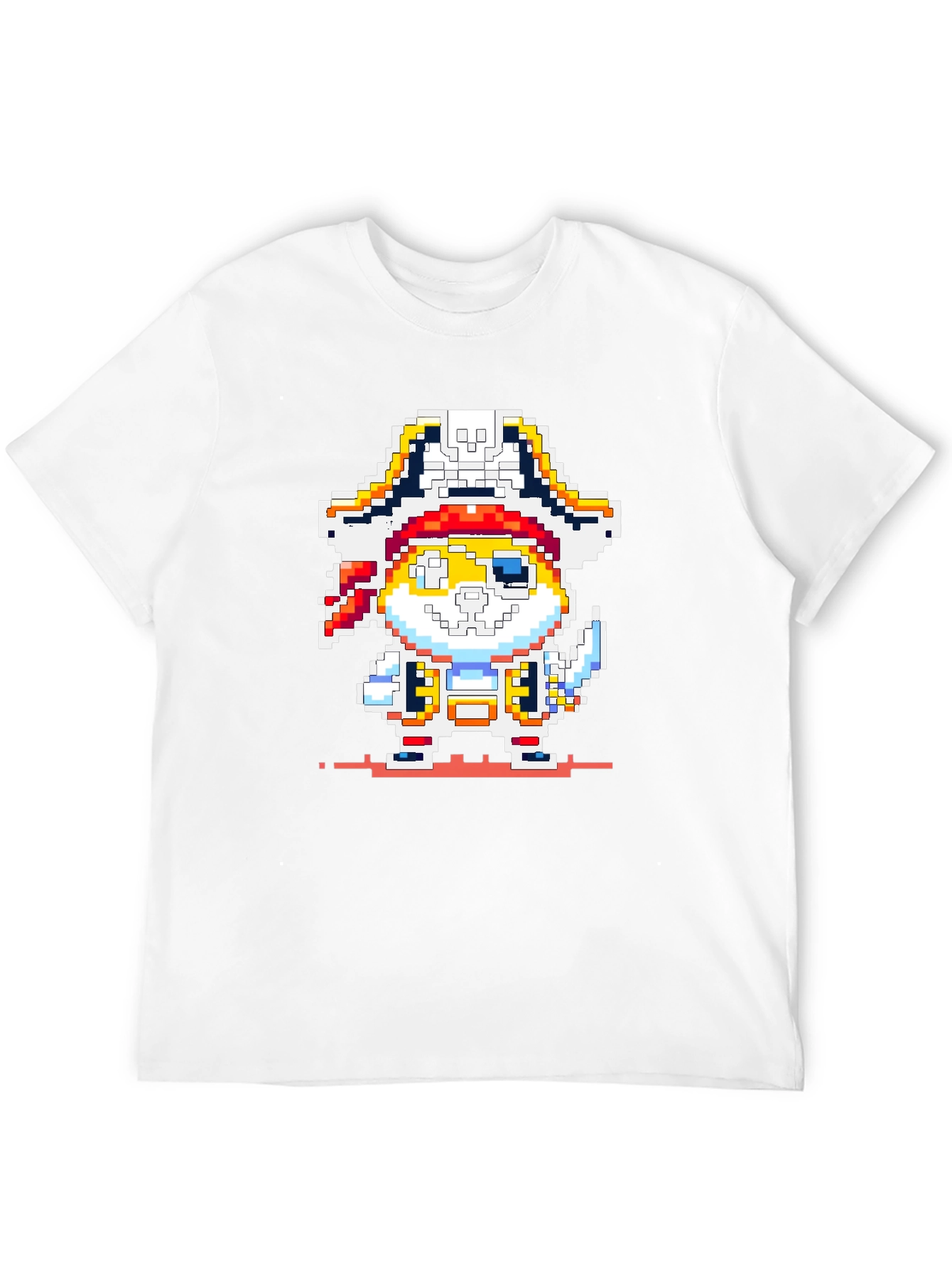 Pixel Pirate Hamster T-Shirt - Retro Gaming Style