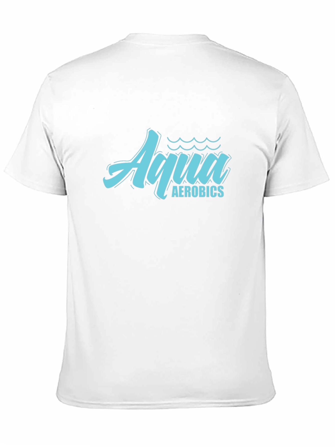 Aqua Aerobics Black T-Shirt