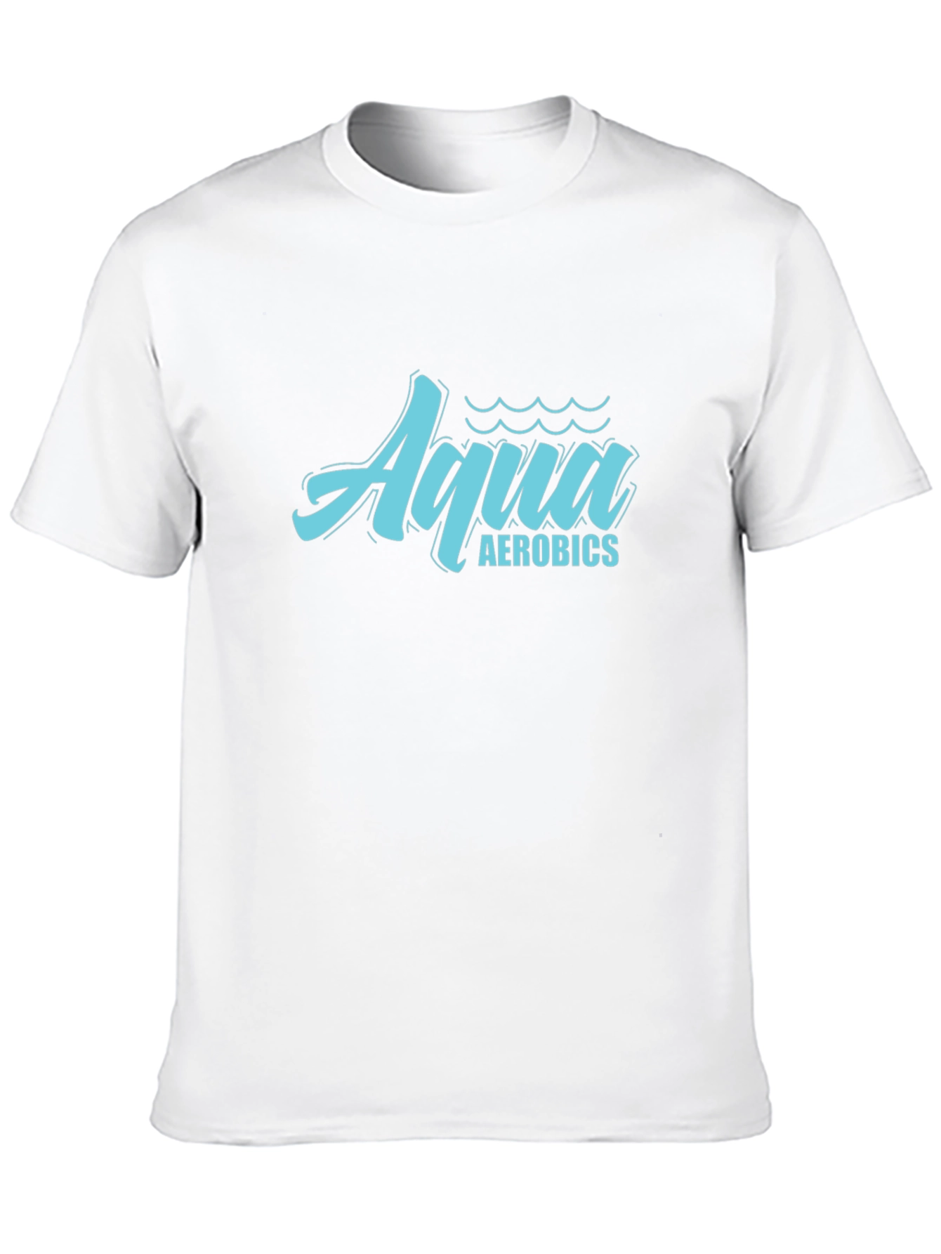 Aqua Aerobics Black T-Shirt