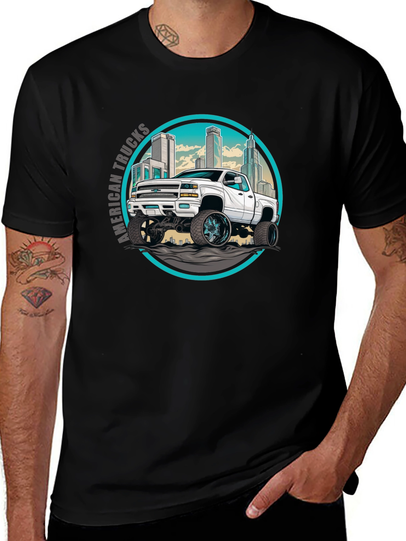 American Trucks Graphic T-Shirt