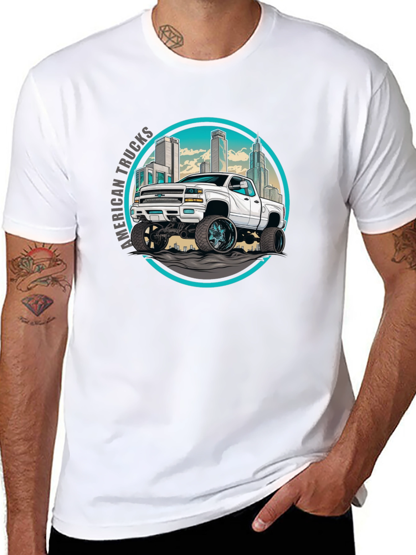 American Trucks Graphic T-Shirt