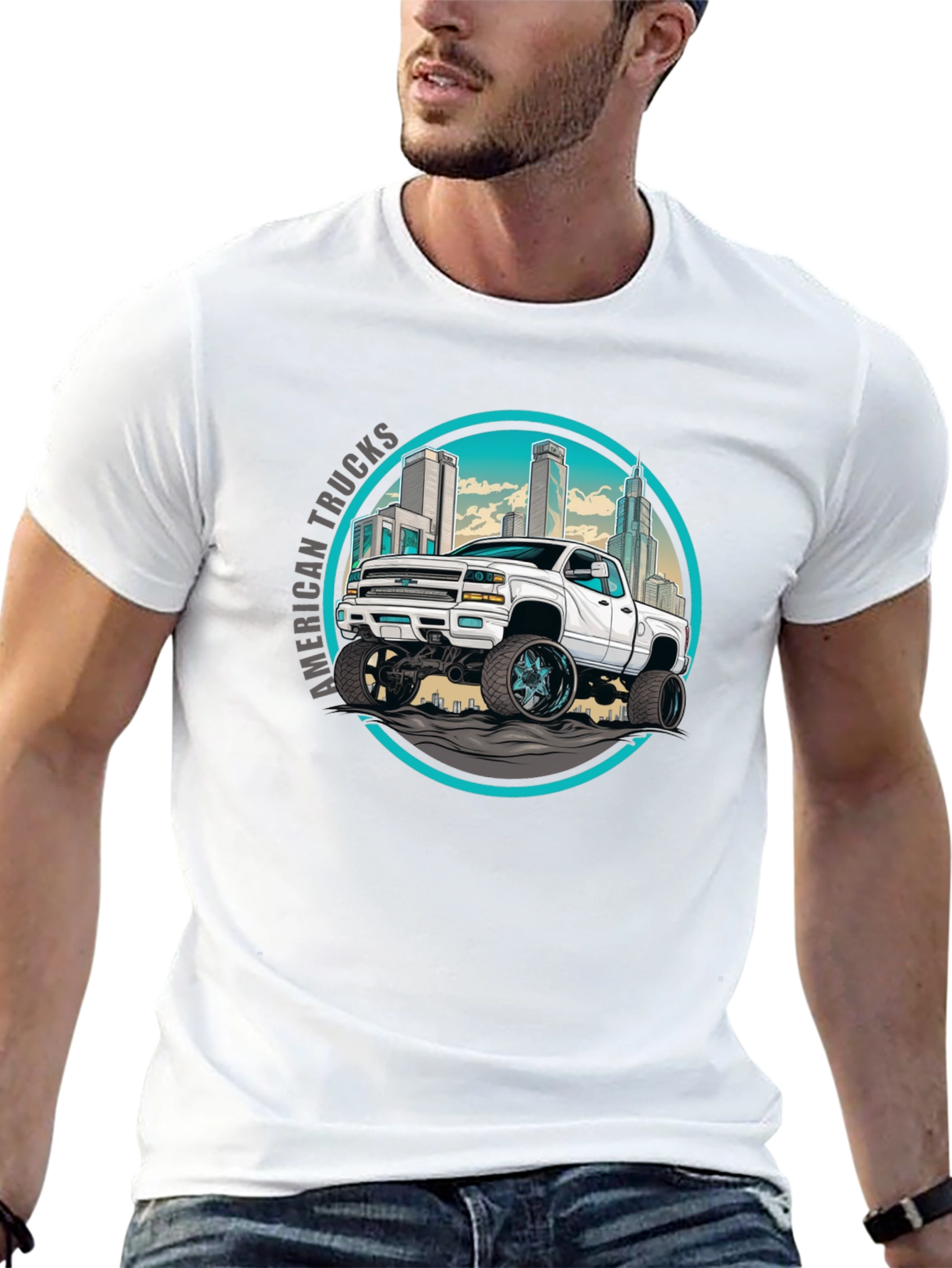 American Trucks Graphic T-Shirt