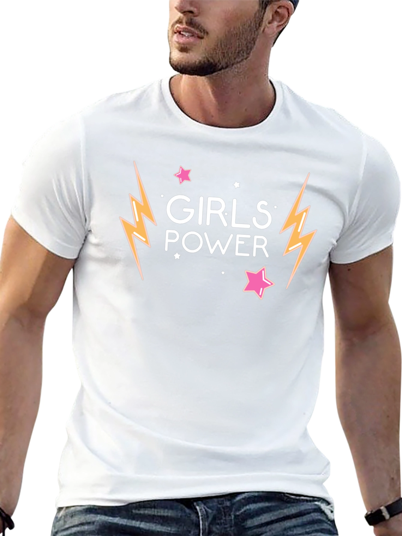 Girls Power Graphic Tee - Empowering Womens T-Shirt