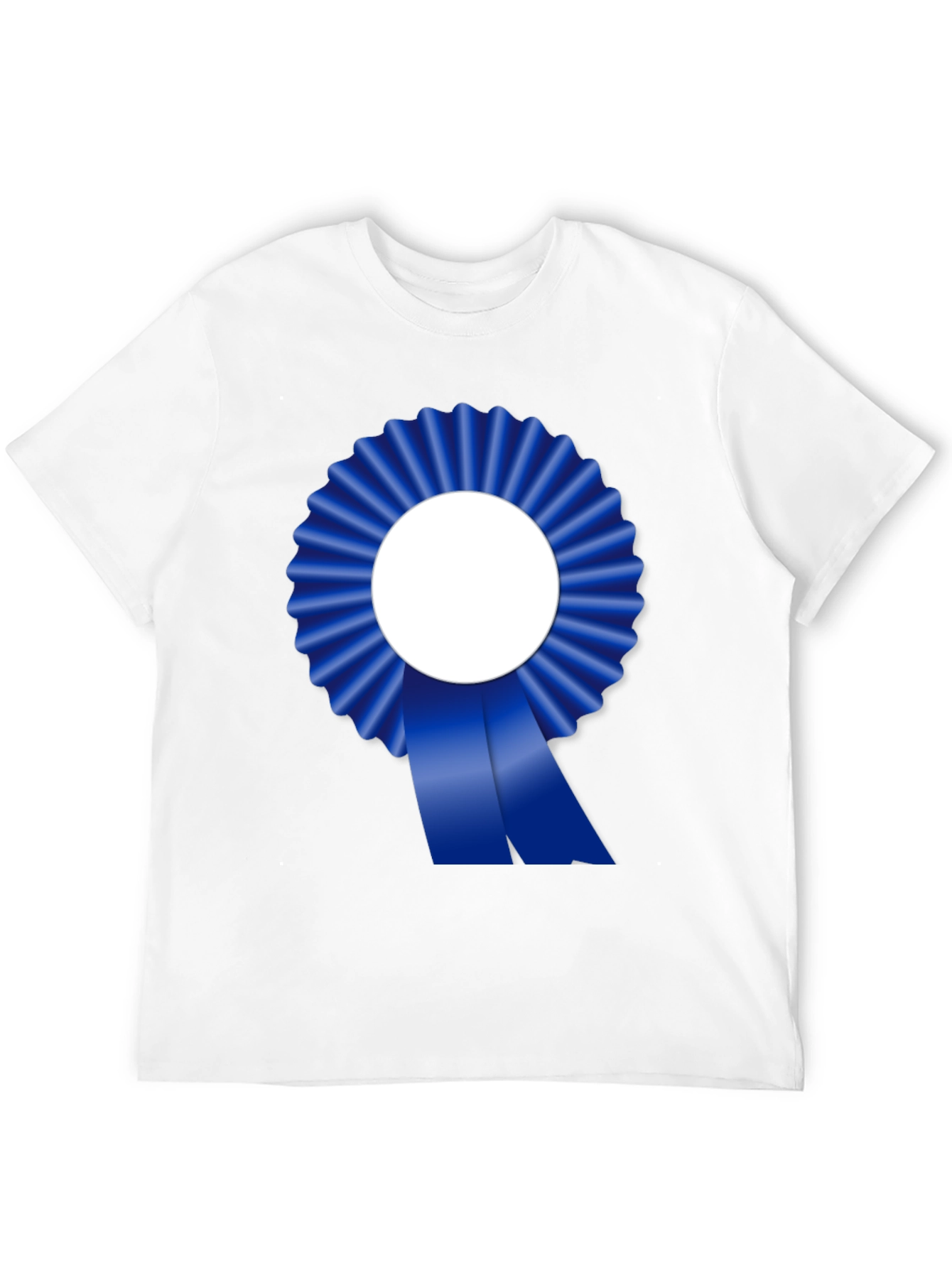 Blue Ribbon Graphic Tee - Achievement T-Shirt