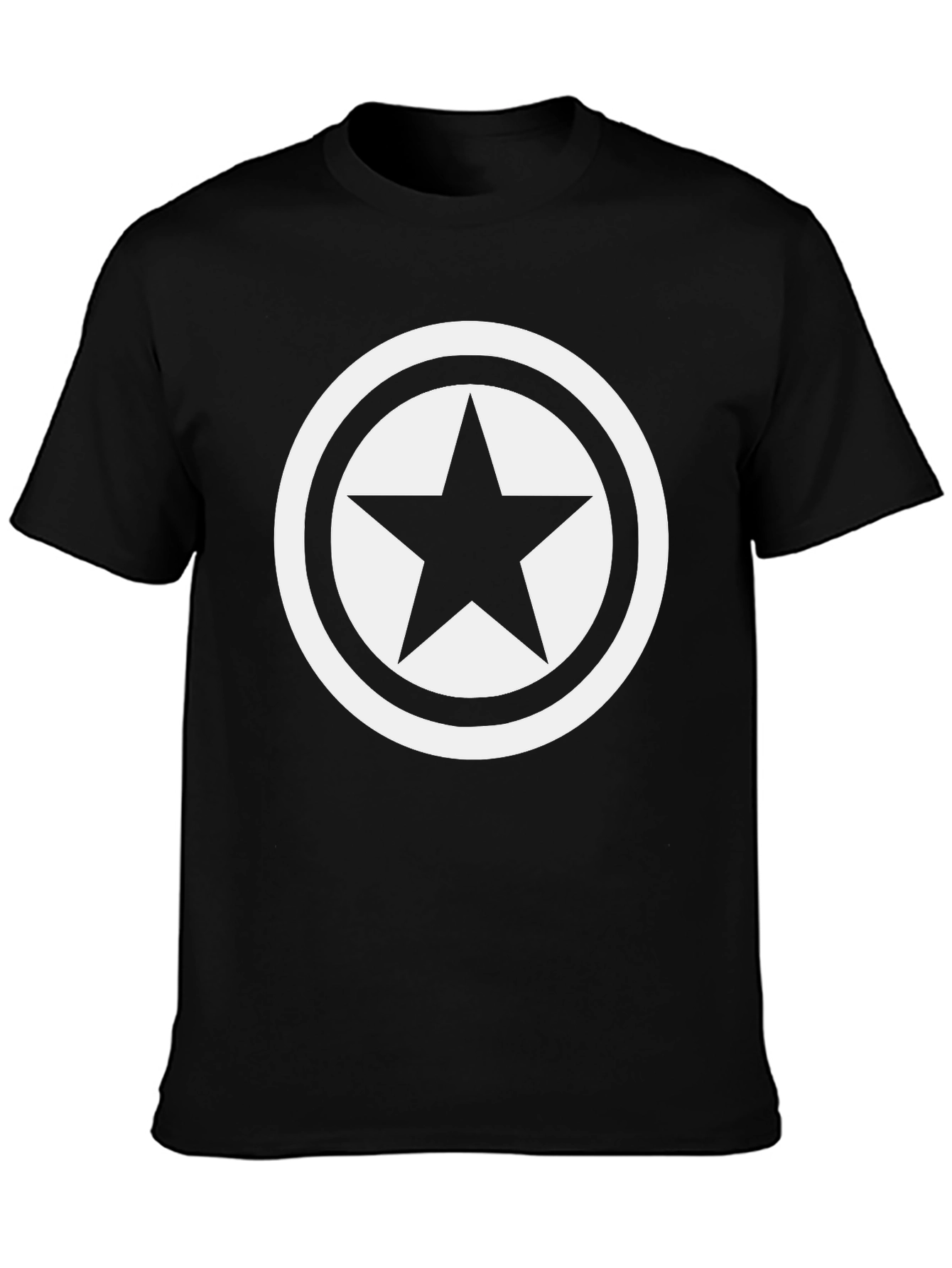 Star Graphic Black T-Shirt