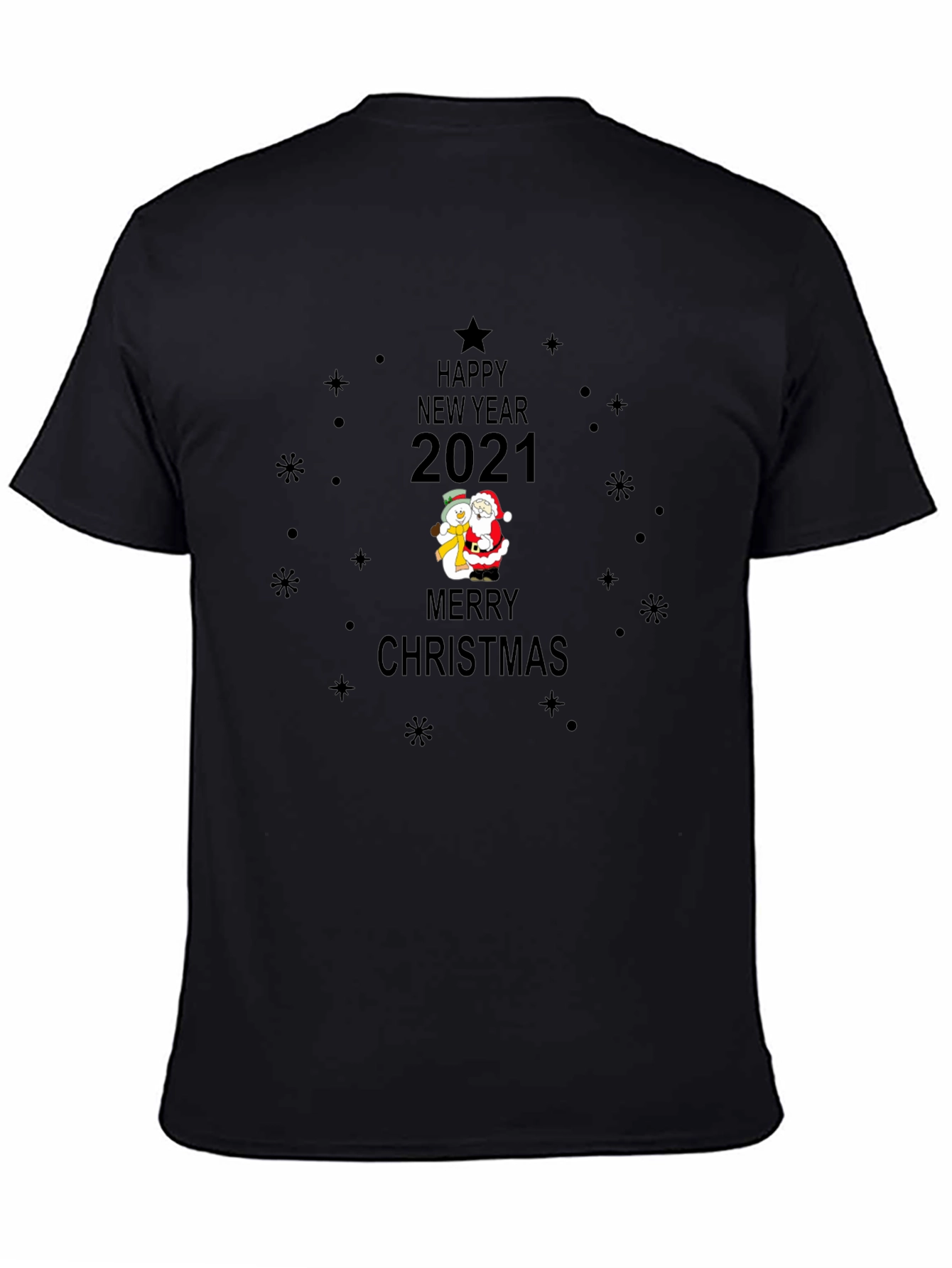 Happy New Year 2021 Christmas Graphic T-Shirt