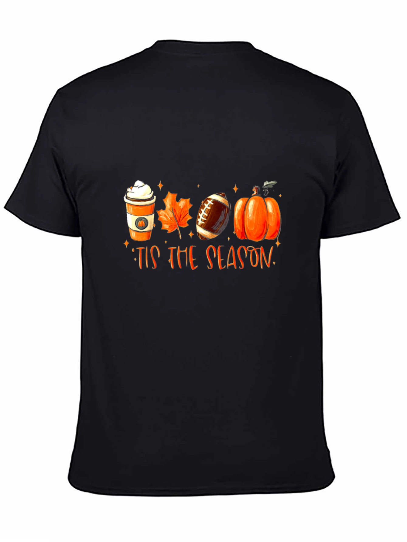 Tis the Season T-Shirt - Fall Football Pumpkin Spice