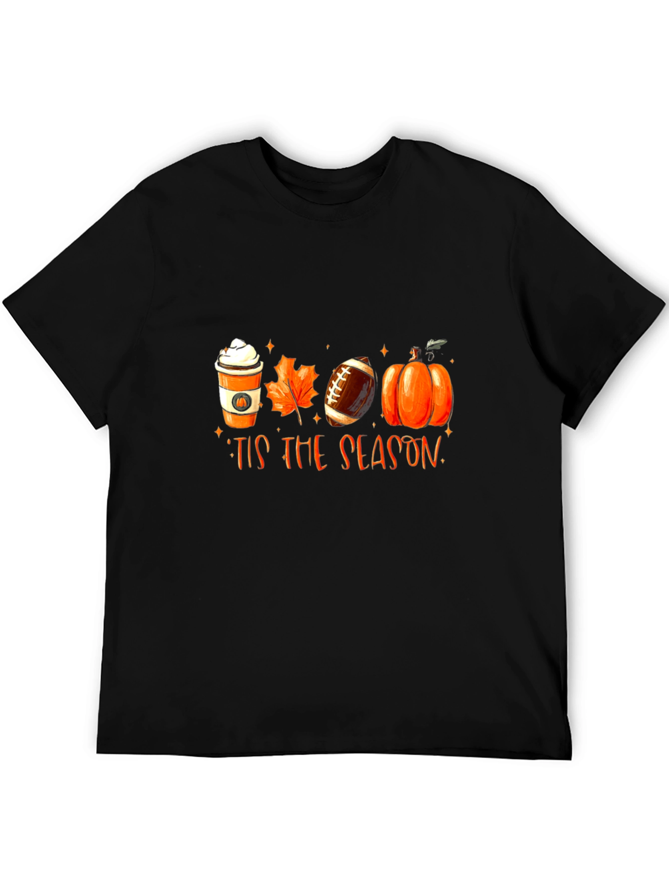 Tis the Season T-Shirt - Fall Football Pumpkin Spice