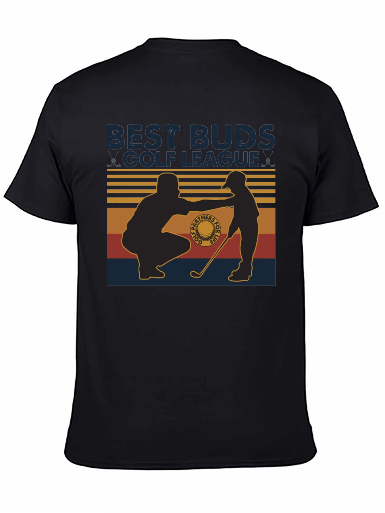 Best Buds Golf League T-Shirt Father Son Golf Tee