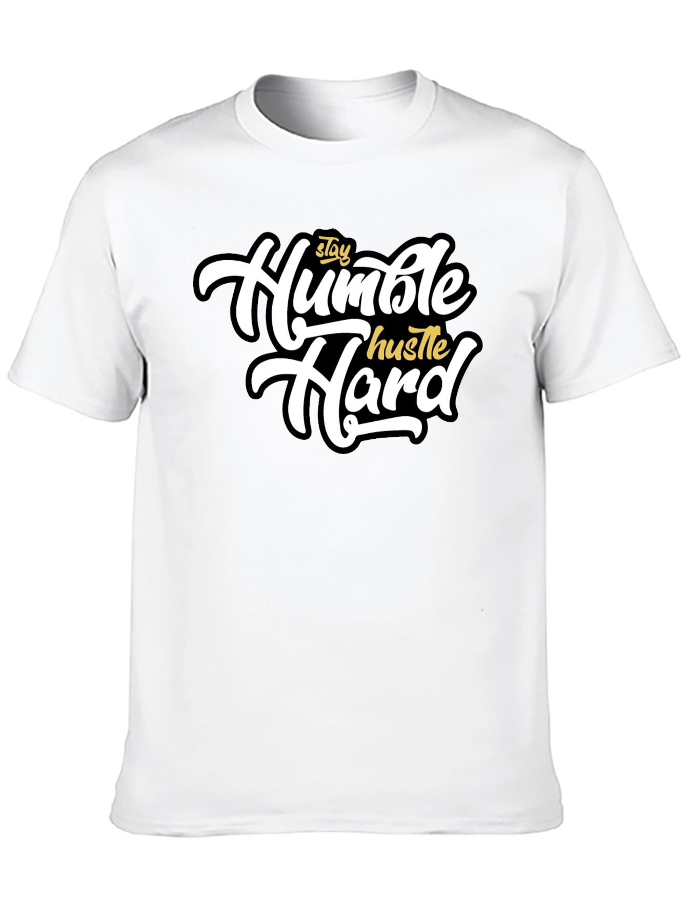 Stay Humble Hustle Hard Black T-Shirt