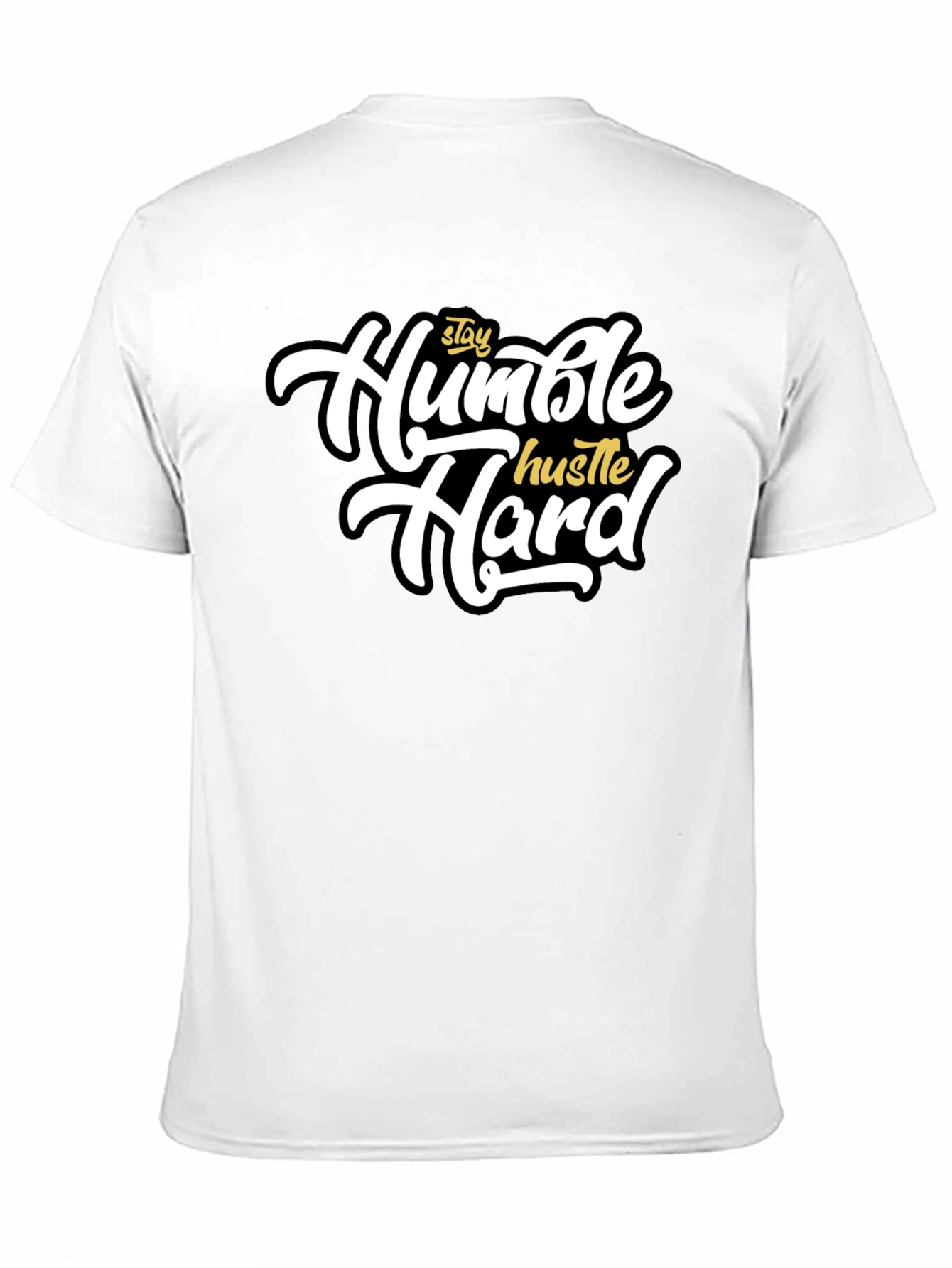 Stay Humble Hustle Hard Black T-Shirt