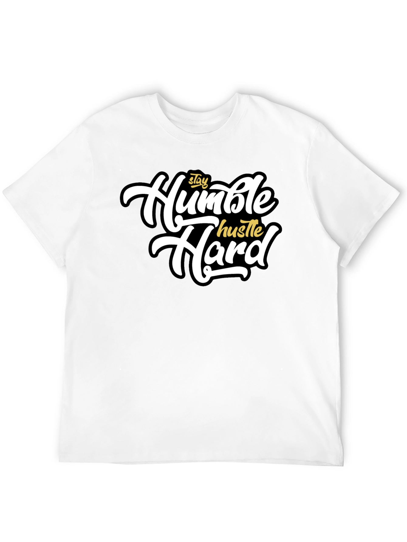 Stay Humble Hustle Hard Black T-Shirt