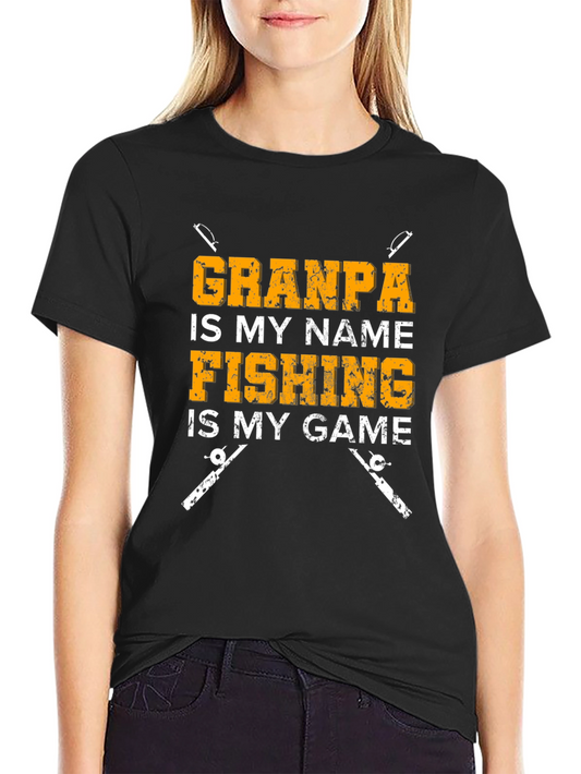 Grandpa Fishing T-Shirt