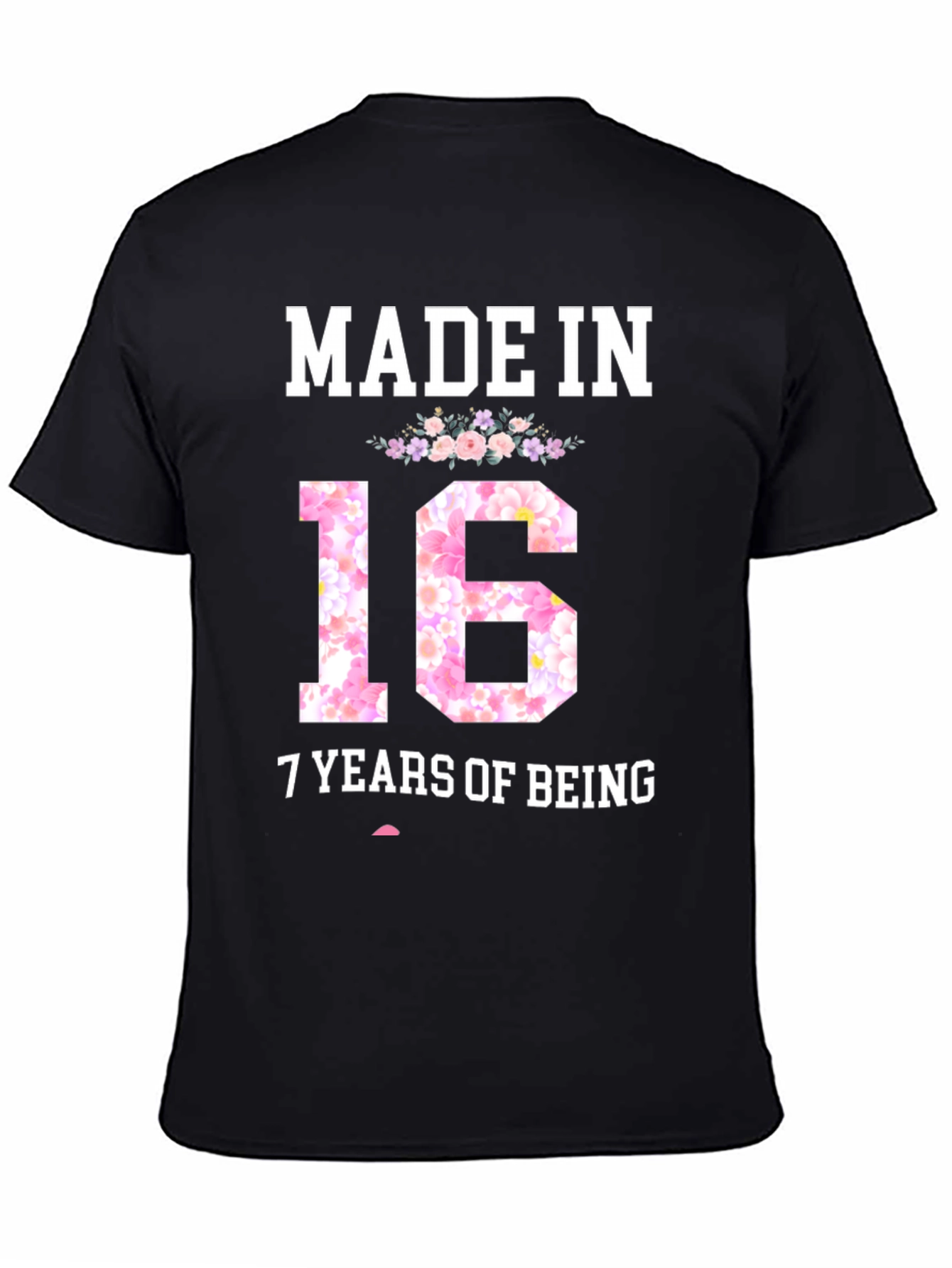 Made in 23rd Birthday T-Shirt - Floral