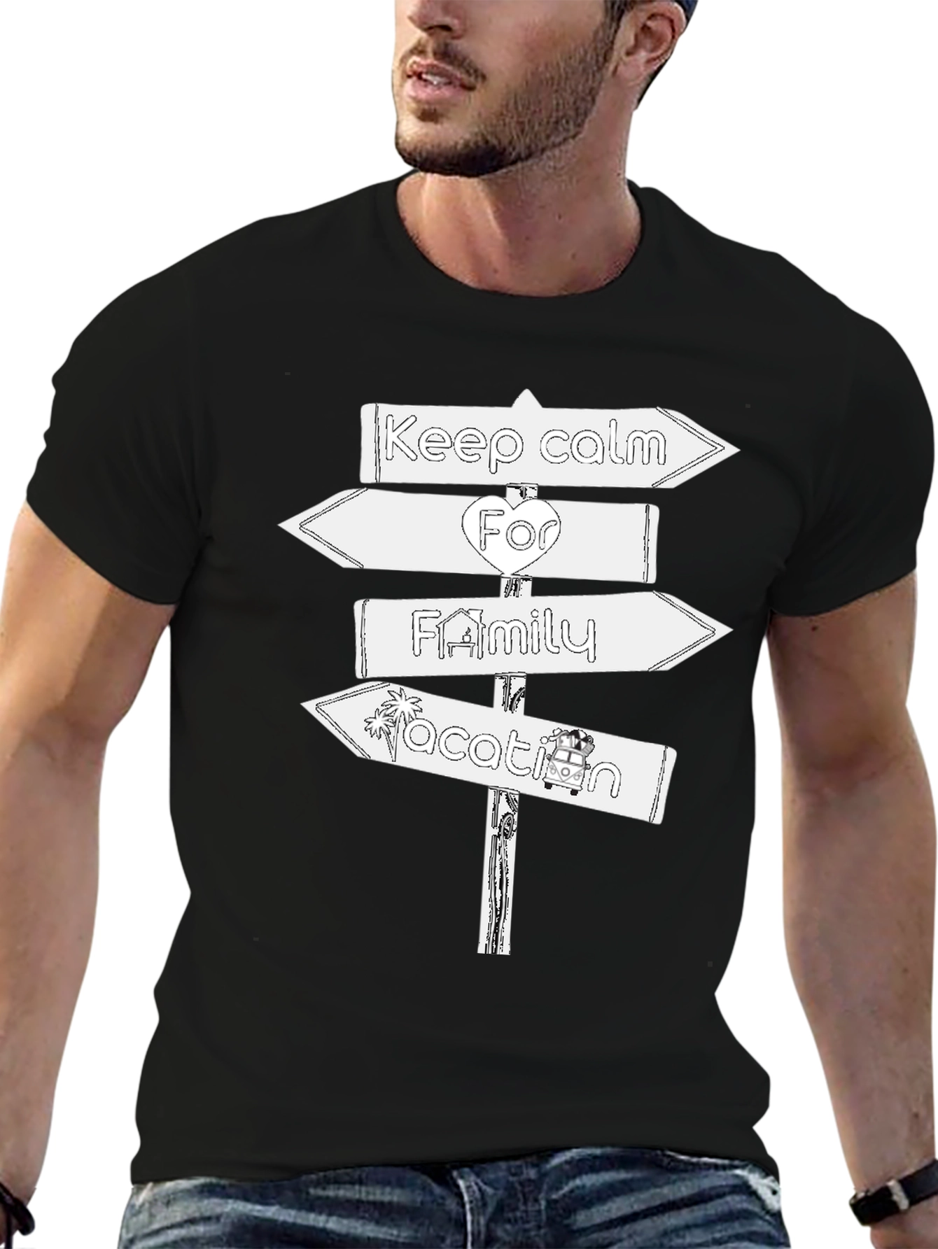 Family Vacation Tee: Keep Calm and Travel