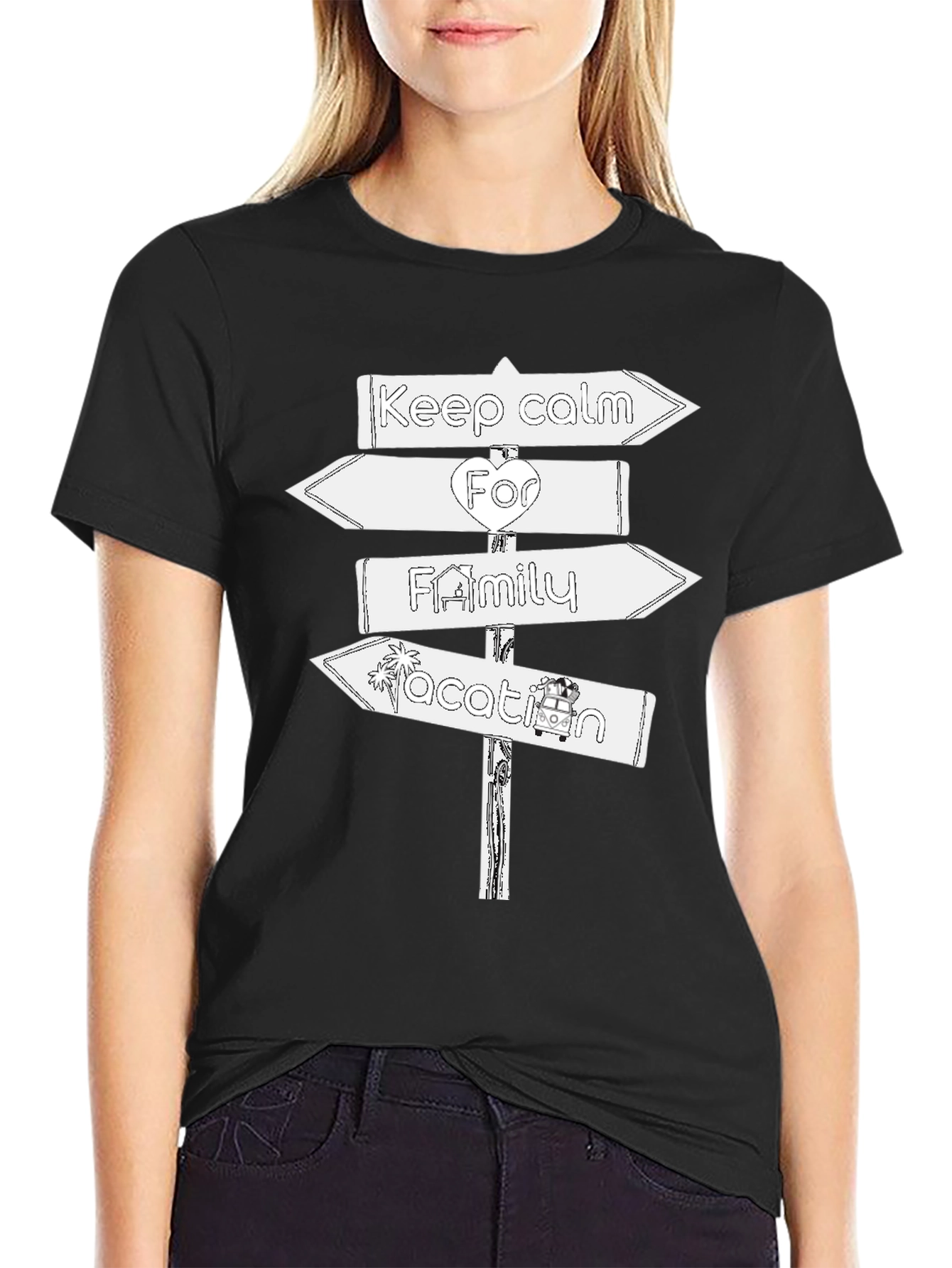 Family Vacation Tee: Keep Calm and Travel