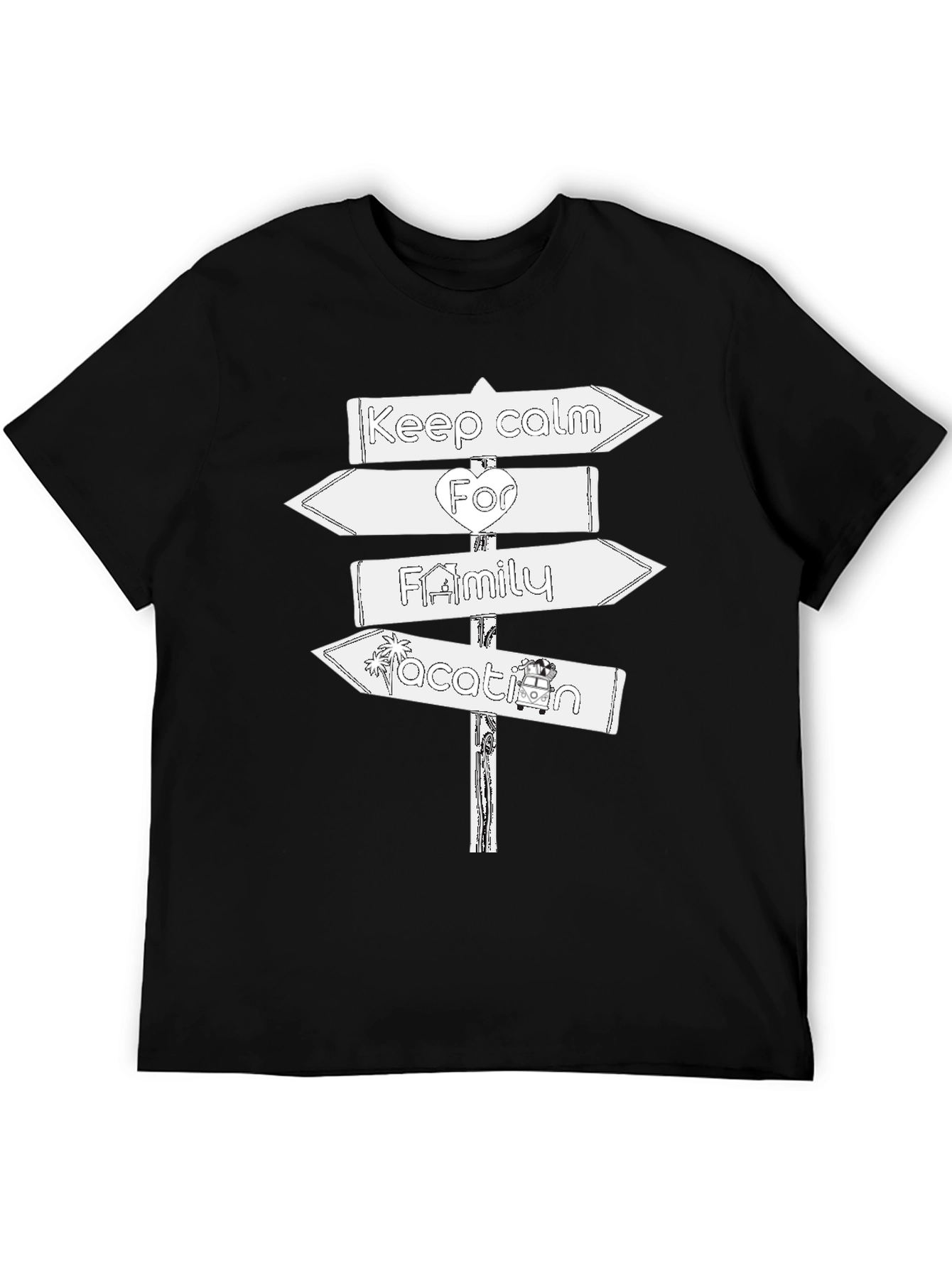 Family Vacation Tee: Keep Calm and Travel