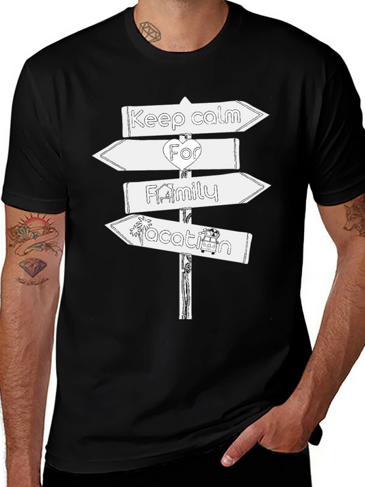 Family Vacation Tee: Keep Calm and Travel