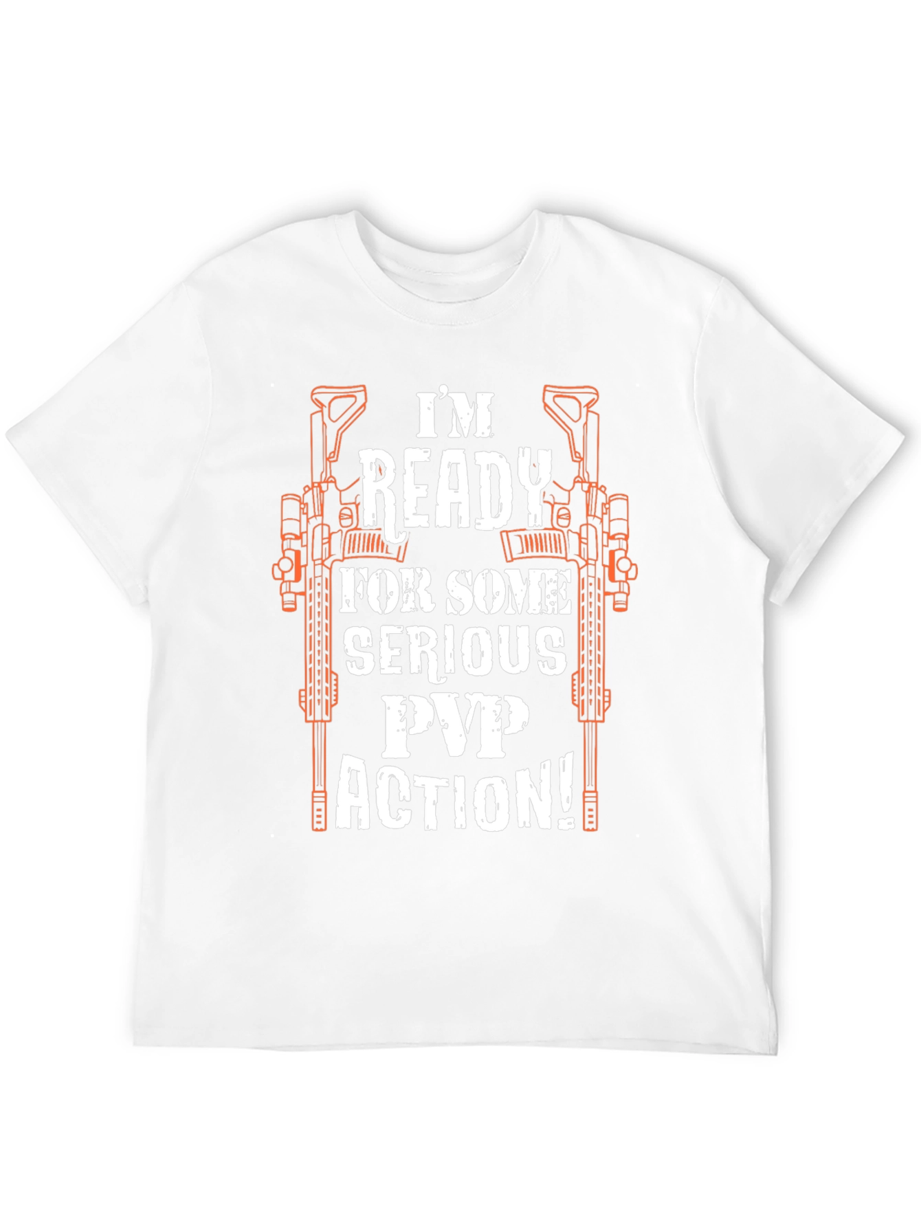 Im Ready for PvP Action Graphic Tee
