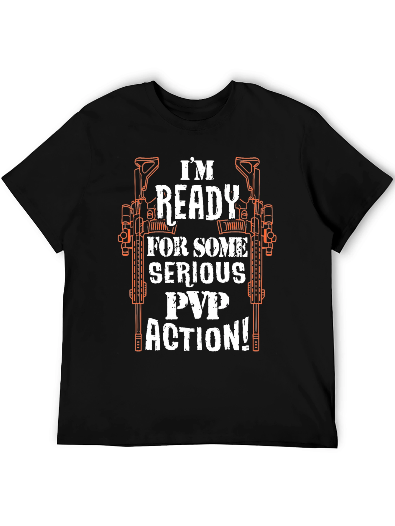 Im Ready for PvP Action Graphic Tee