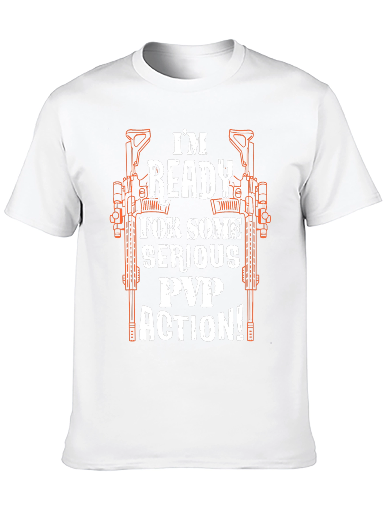 Im Ready for PvP Action Graphic Tee