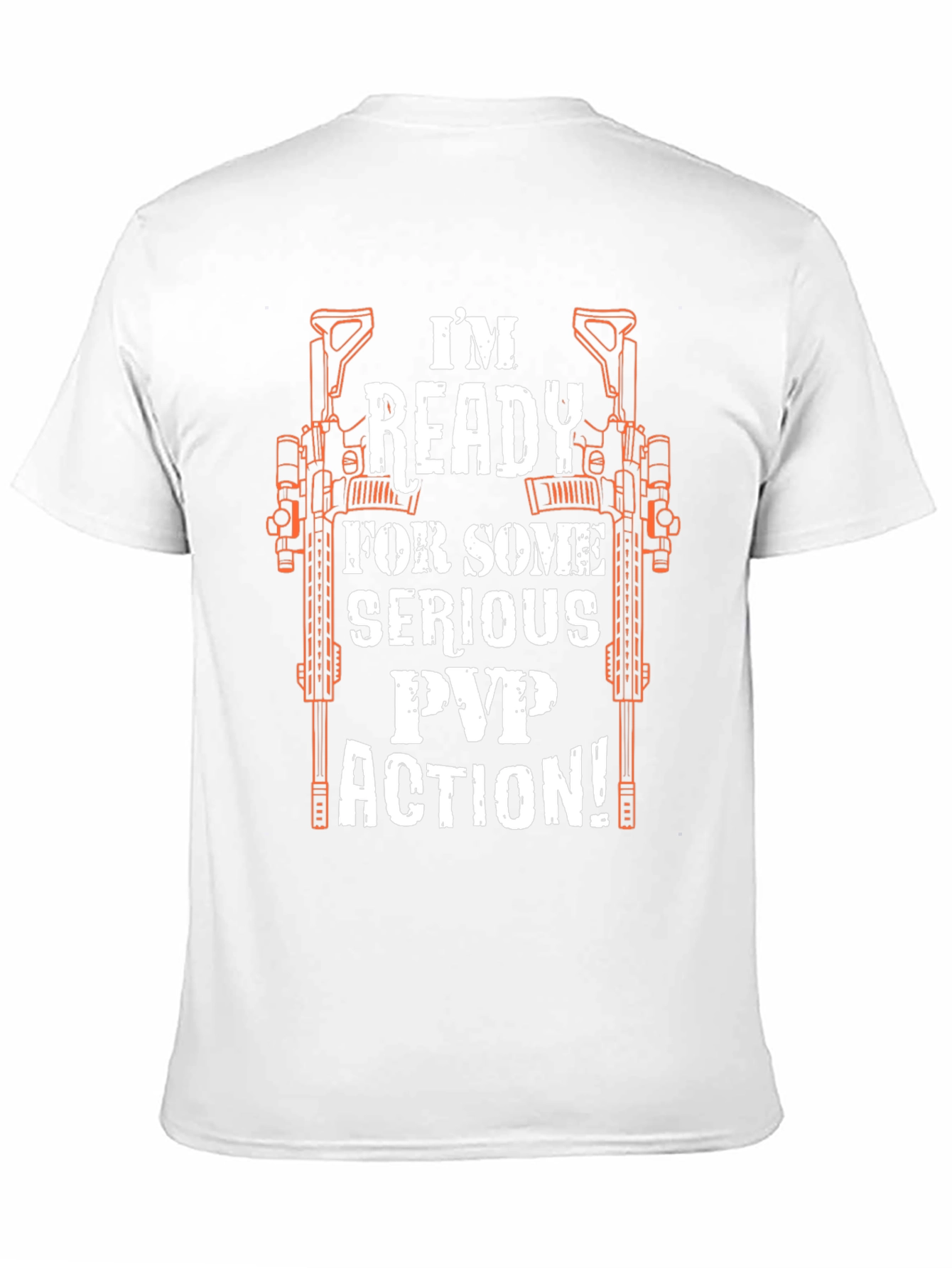 Im Ready for PvP Action Graphic Tee