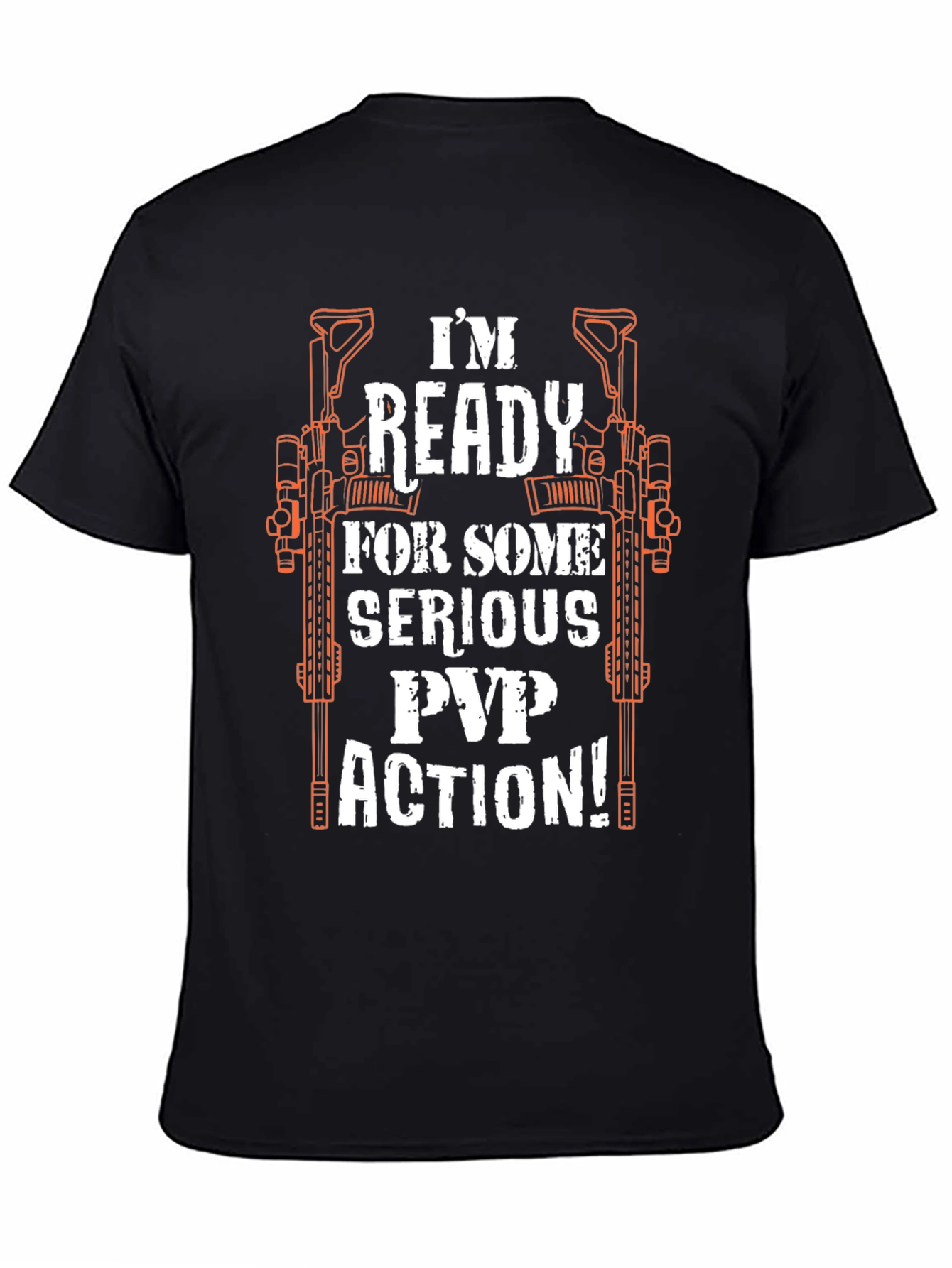 Im Ready for PvP Action Graphic Tee
