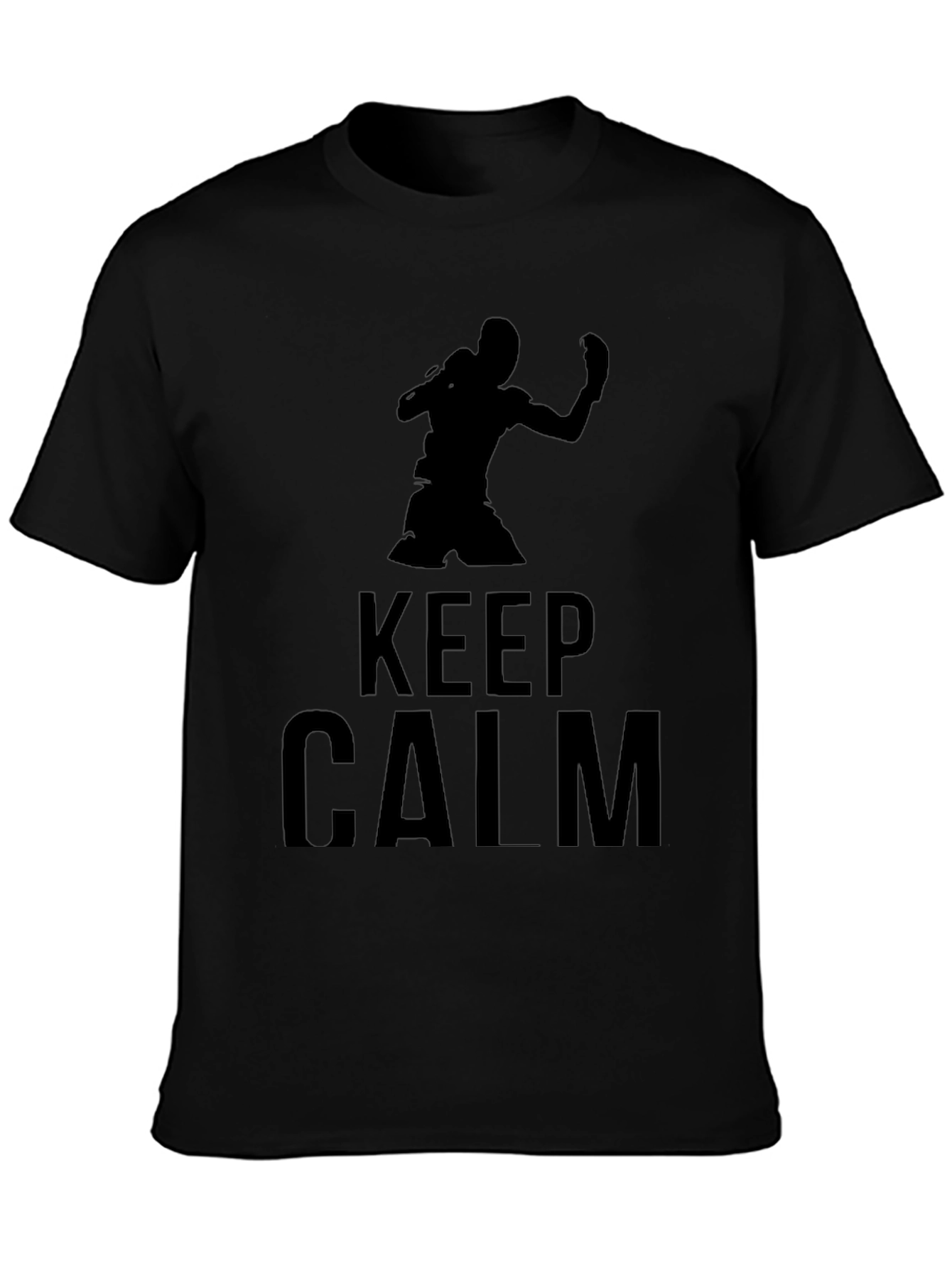 Keep Calm Boxing Graphic T-Shirt