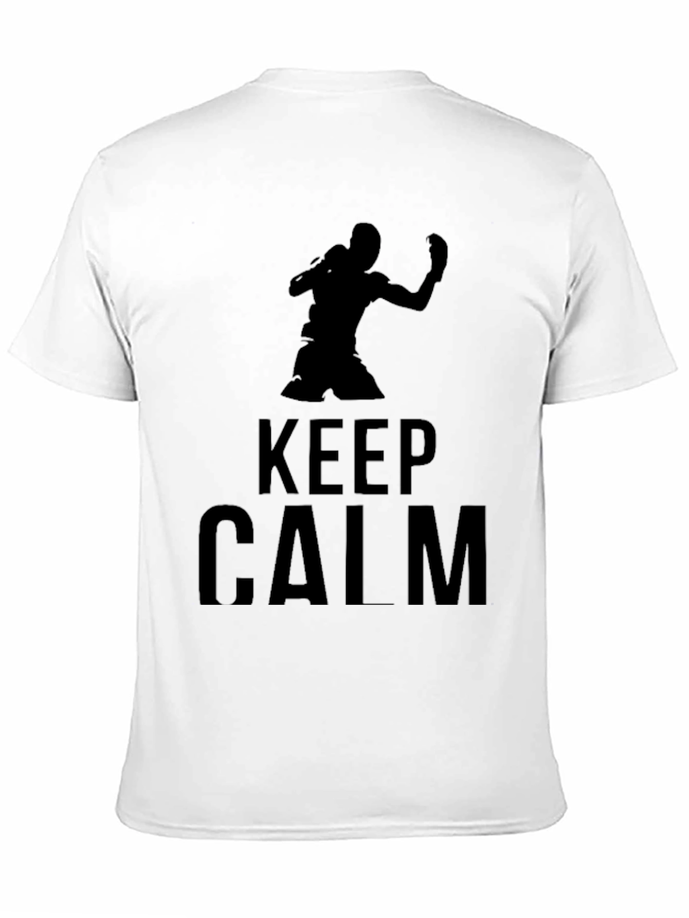Keep Calm Boxing Graphic T-Shirt