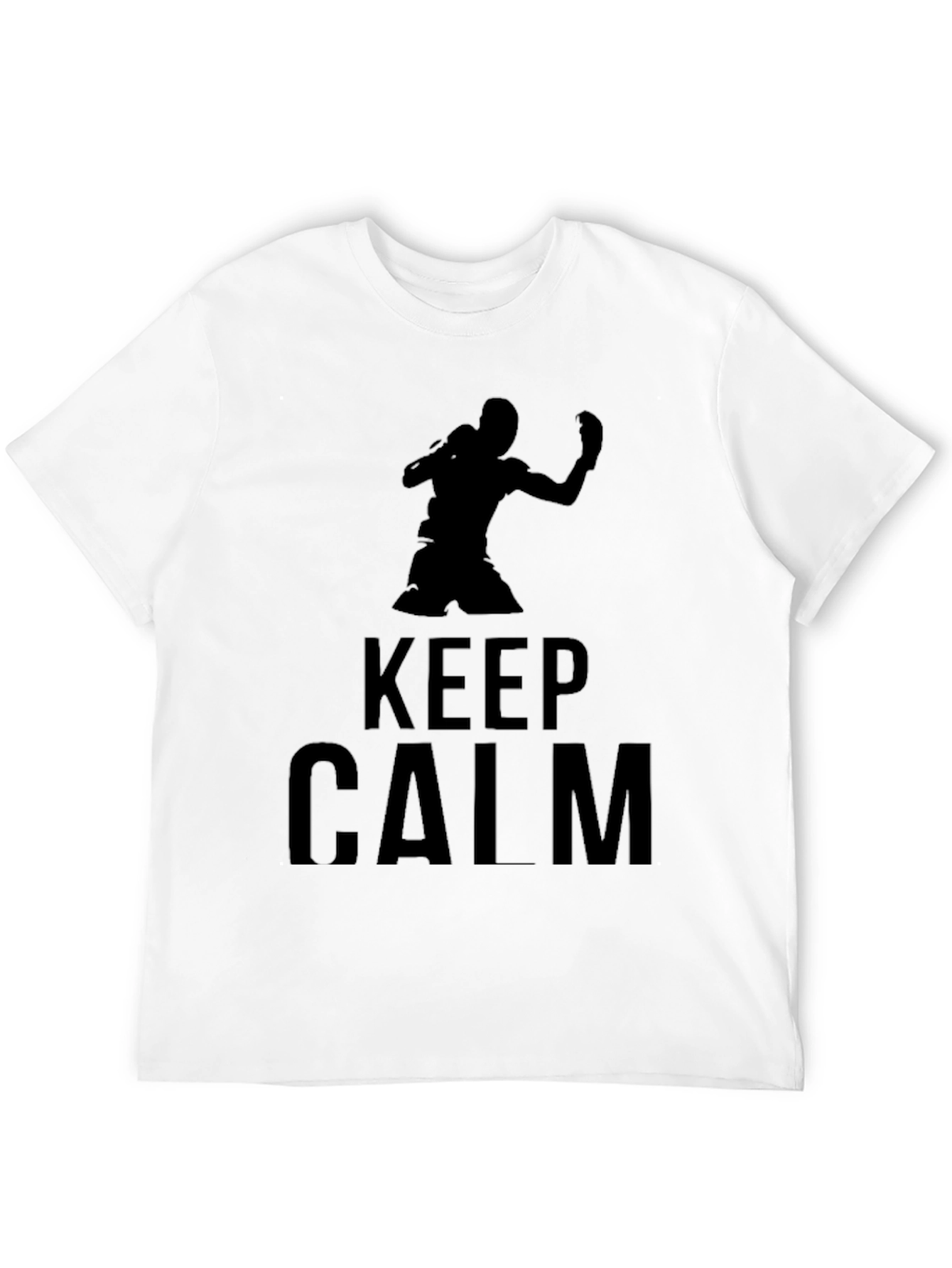 Keep Calm Boxing Graphic T-Shirt