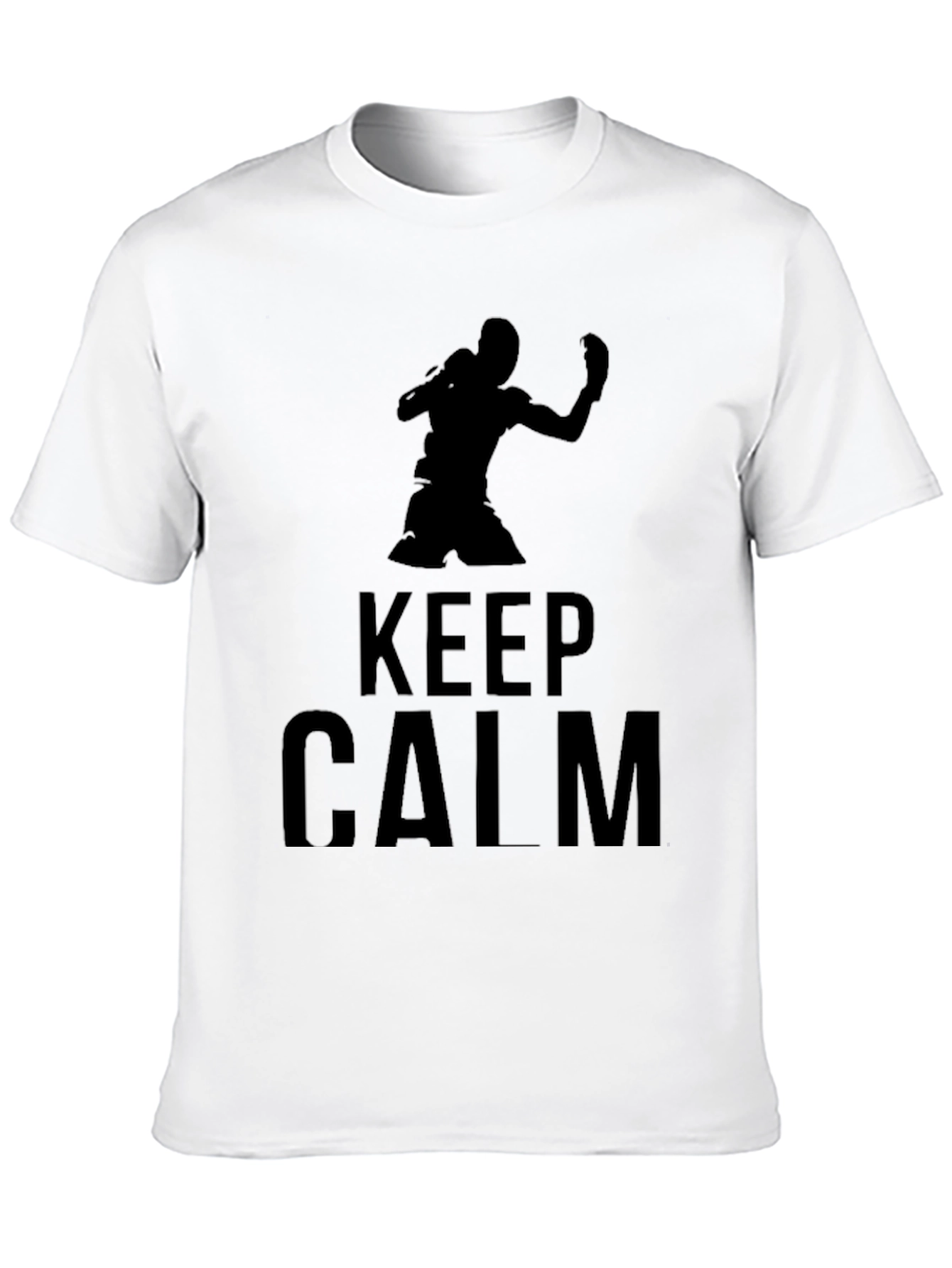 Keep Calm Boxing Graphic T-Shirt